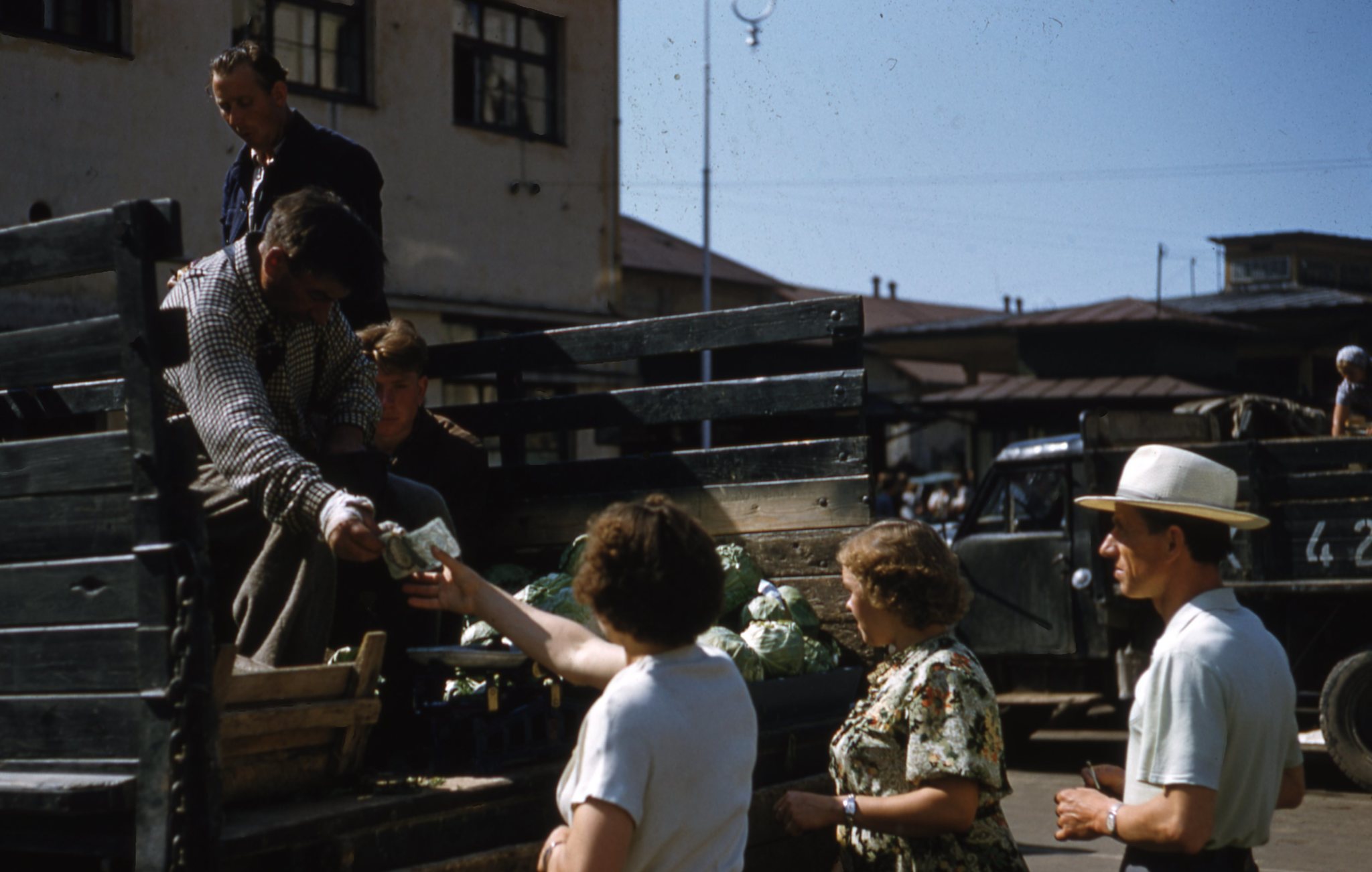 USSR 1957 - the USSR, Children, Moscow, Kremlin, VDNKh, The photo, Longpost