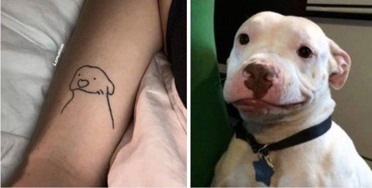 Nothing extra - Tattoo, Dog, Nothing extra, The photo