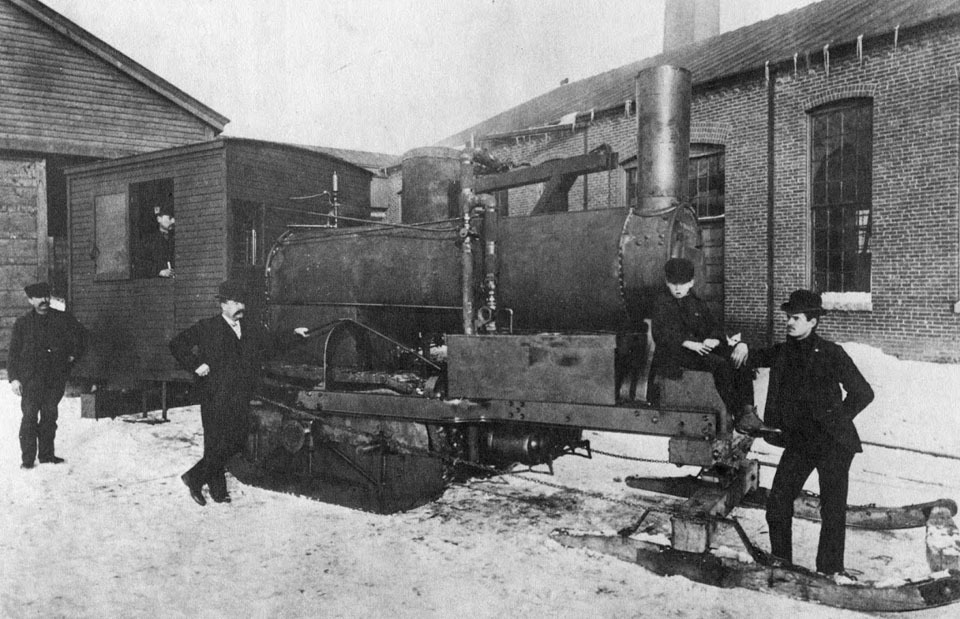 Real steampunk. Crawler steam locomotive. - Locomotive, Tractor, Longpost, Technics, Transport