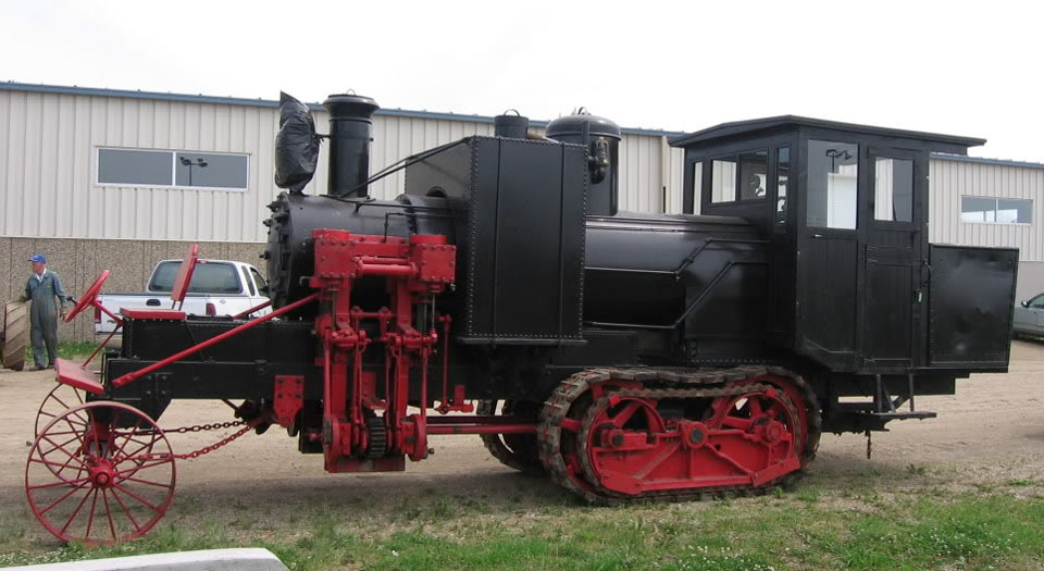 Real steampunk. Crawler steam locomotive. - Locomotive, Tractor, Longpost, Technics, Transport