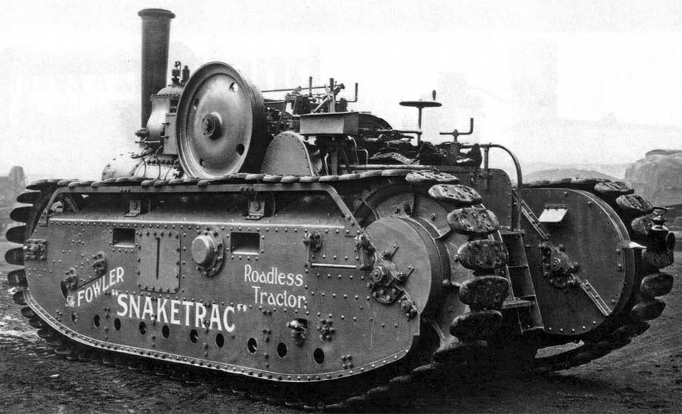 Real steampunk. Crawler steam locomotive. - Locomotive, Tractor, Longpost, Technics, Transport