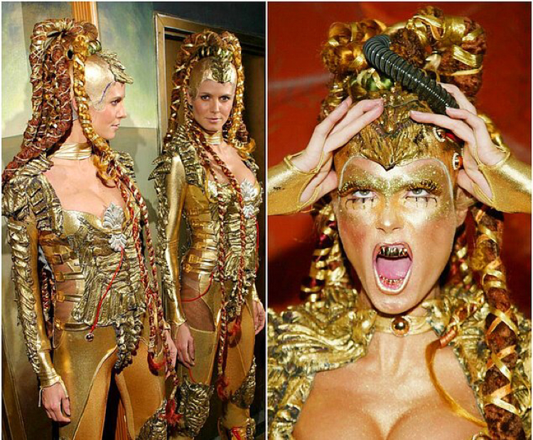 Heidi Klum's Halloween looks 2001-2019 - Heidi Klum, Halloween, Halloween costume, Top Model, Longpost