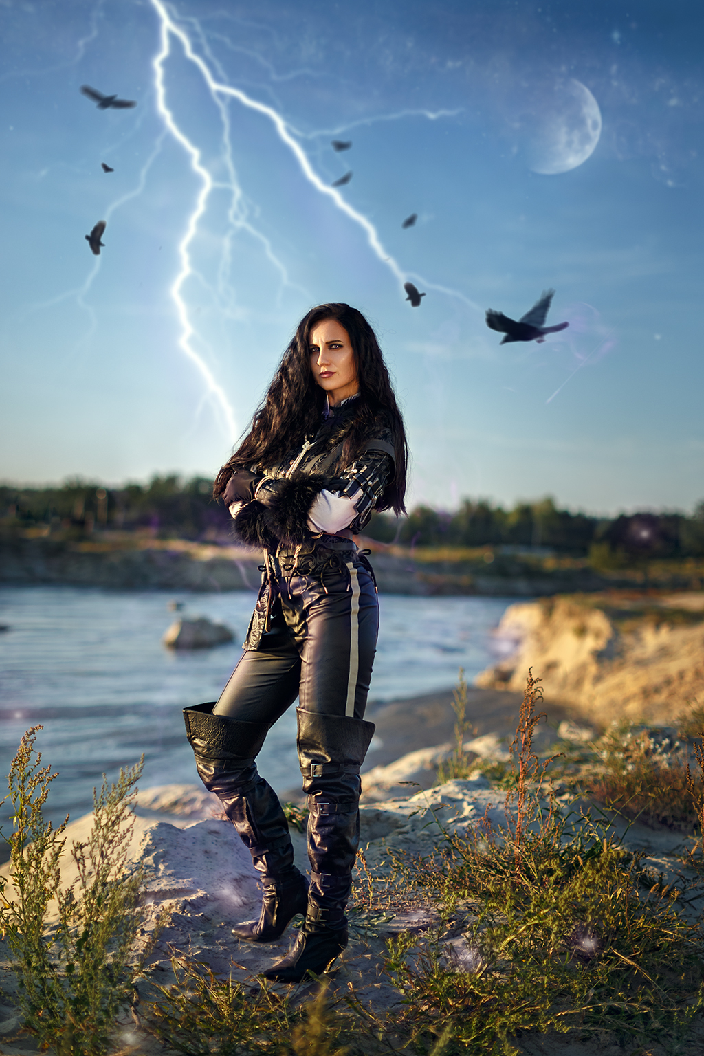 Yennefer of Vengerberg Cosplay Art - My, Witcher, The Witcher 3: Wild Hunt, Yennefer, Russian cosplay, Cosplay, Art, Longpost