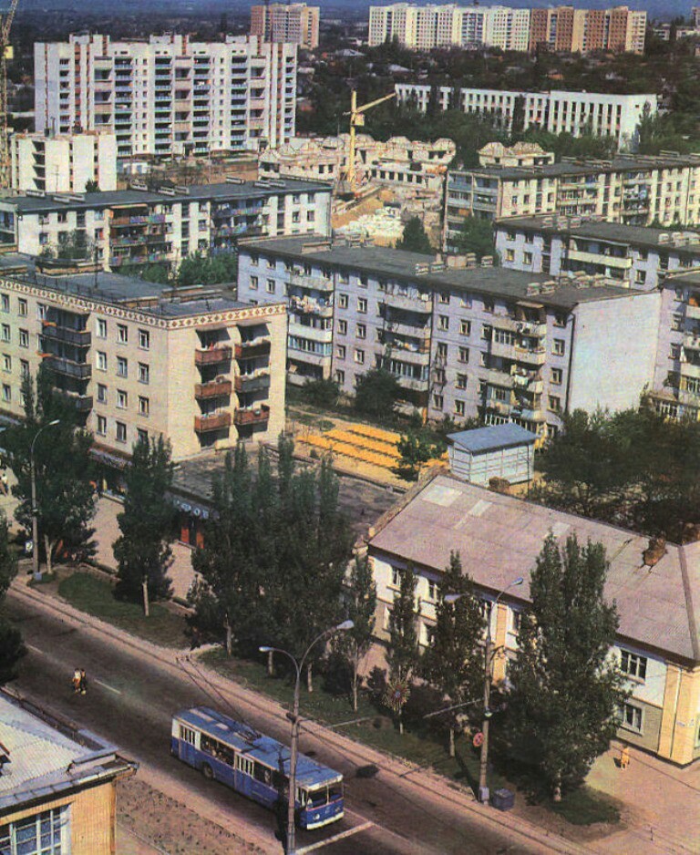 Tiraspol, mid-80s - the USSR, Tiraspol, Longpost, 80-е