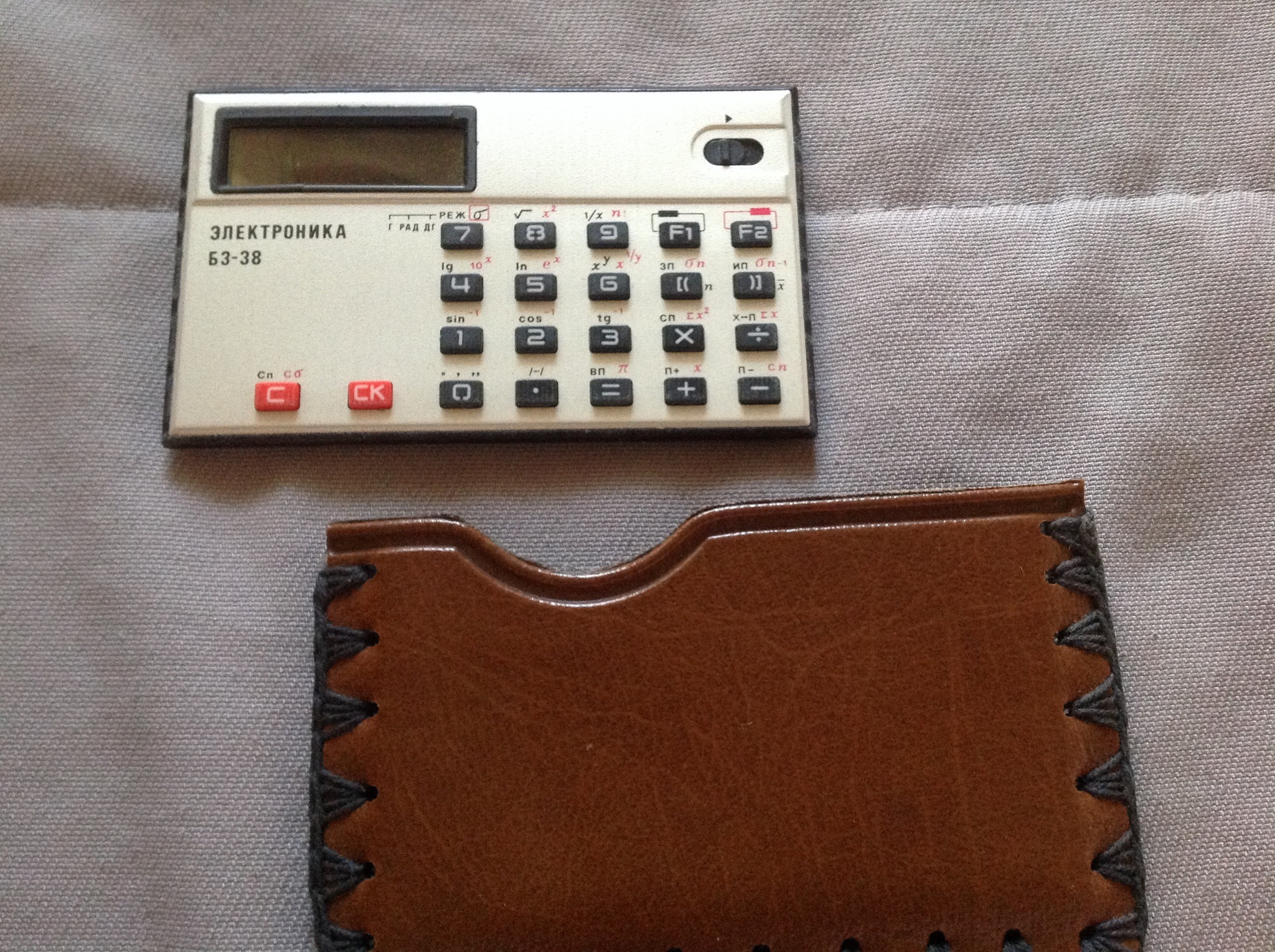 Calculator from childhood - My, Calculator, Childhood, Made in USSR, Longpost