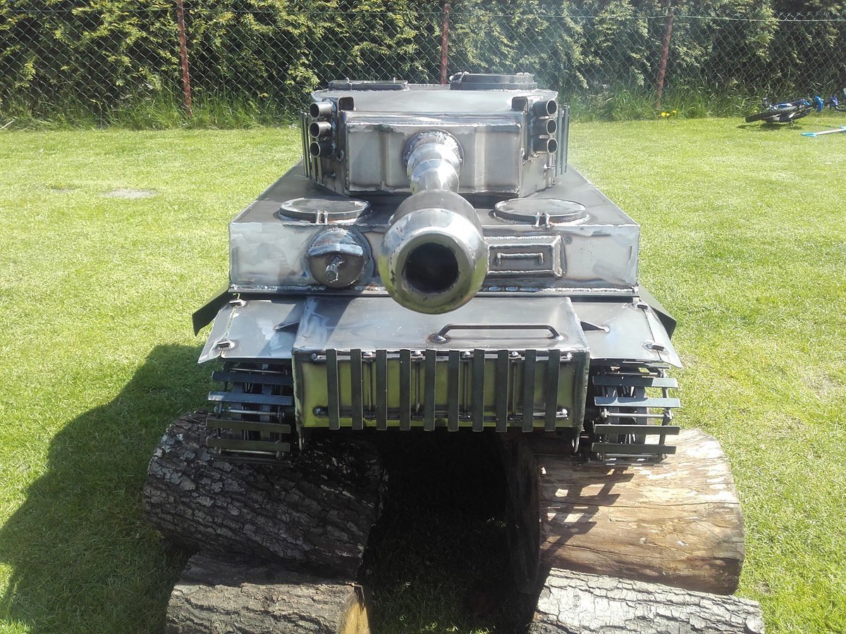 Brazier - Brazier, Grill, The photo, Homemade, Tanks, Tiger, Longpost