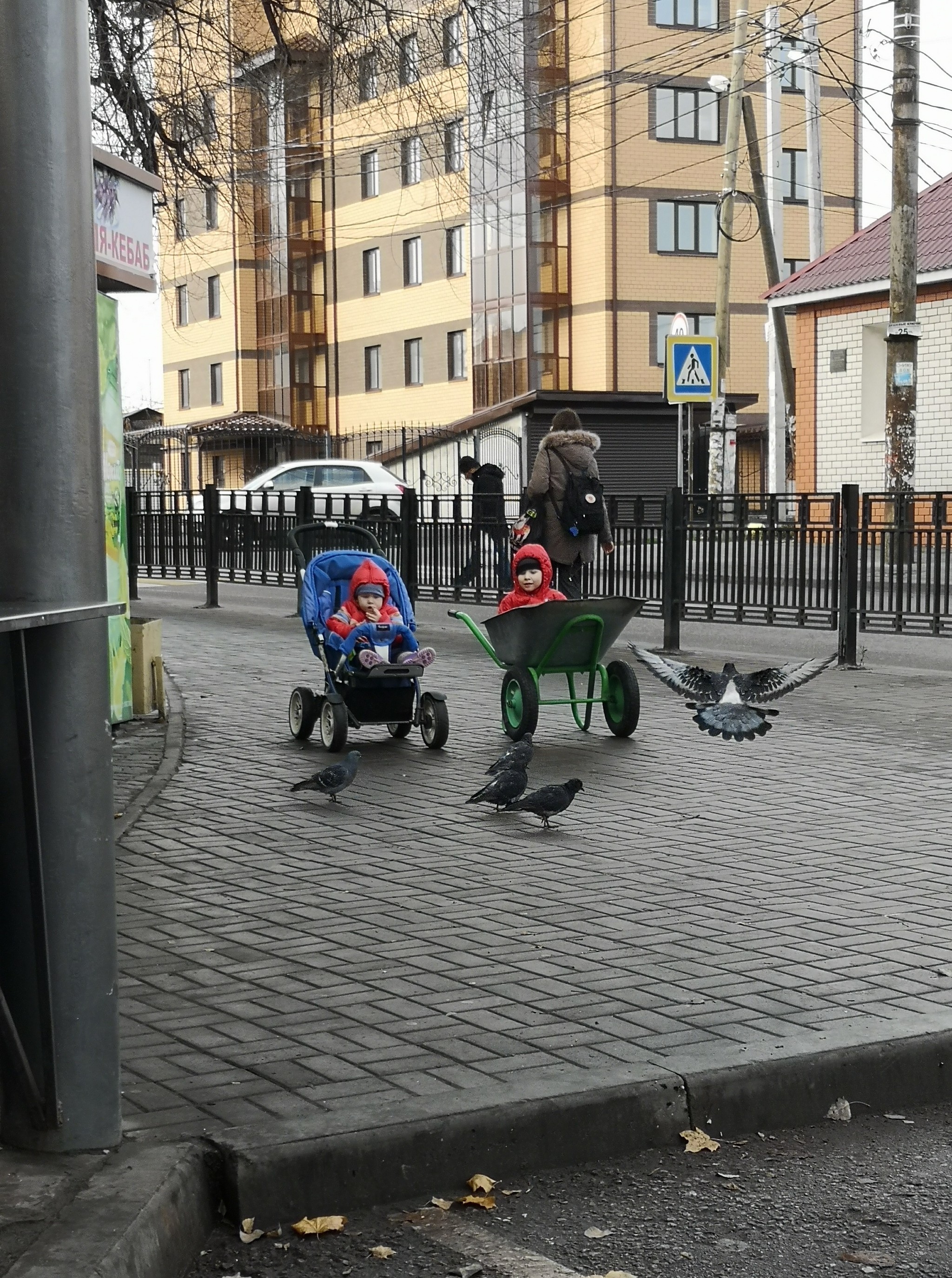 When the stroller is being repaired and they give you a replacement - My, Voronezh, Children