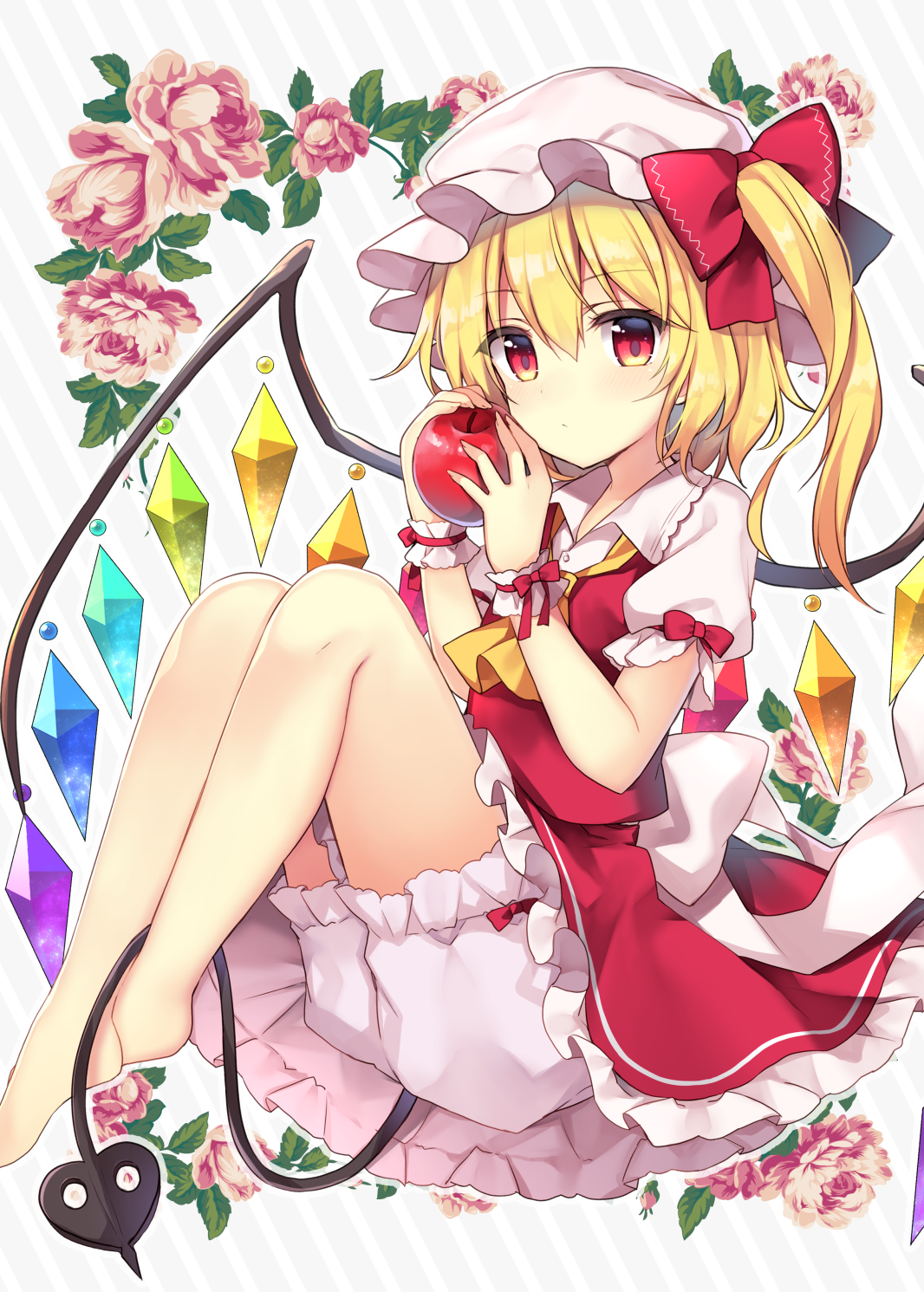 Flandre Scarlet - Touhou, Flandre scarlet, Anime art, Anime, Not anime, Ruhika