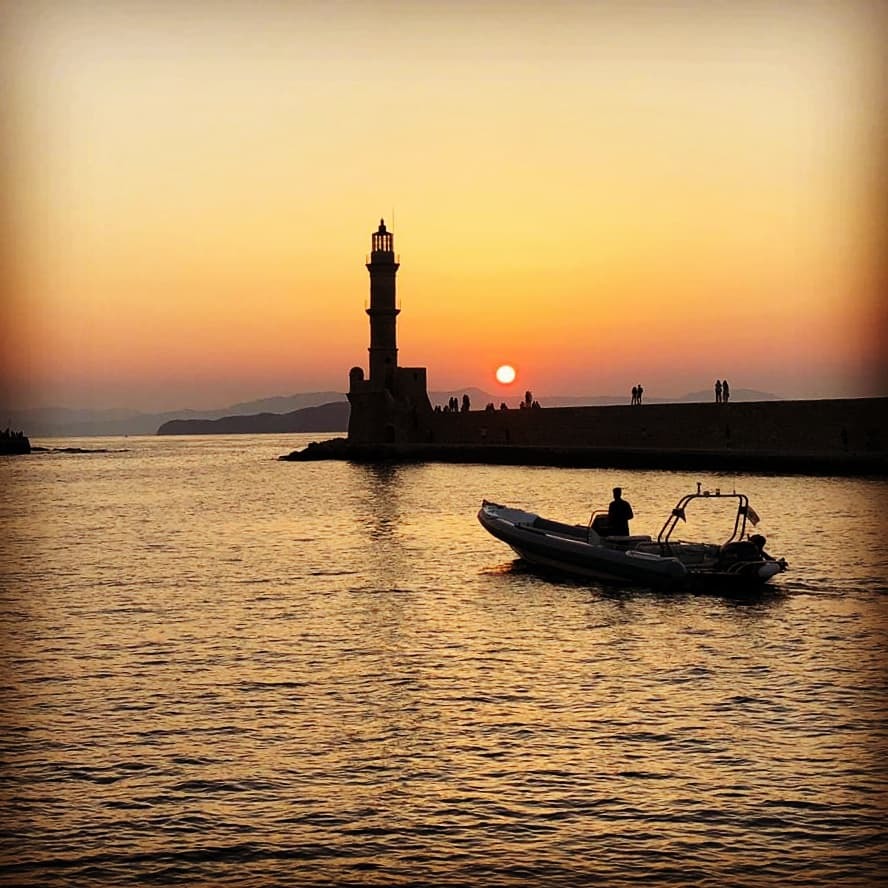 Lighthouse in the old town of Rethymno - My, The photo, Crete, Lighthouse, Rethymnon