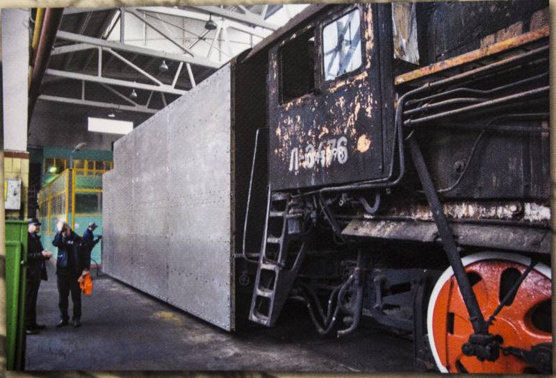Armored train No. 13 in Tula. - Railway, Longpost, Tula, Armoured train, Museum, Video