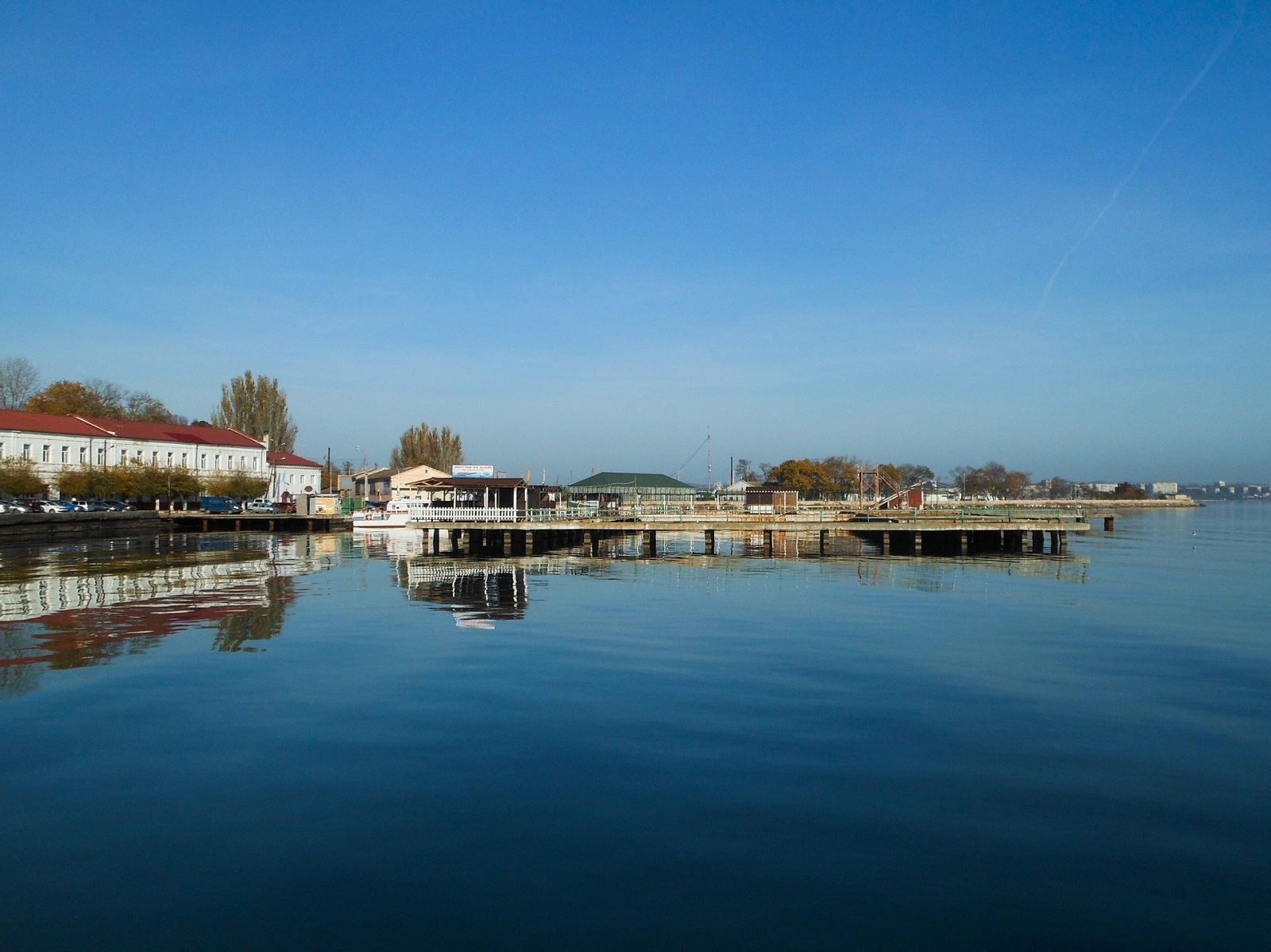 November 8. Embankment - My, The photo, Crimea, Kerch, Sea, Fog, Longpost