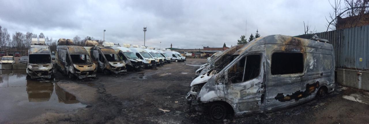 13 mobile video recording systems burned down in the Moscow region - Fire, Where, Ramenskoe, Fixation chamber, Video, Longpost