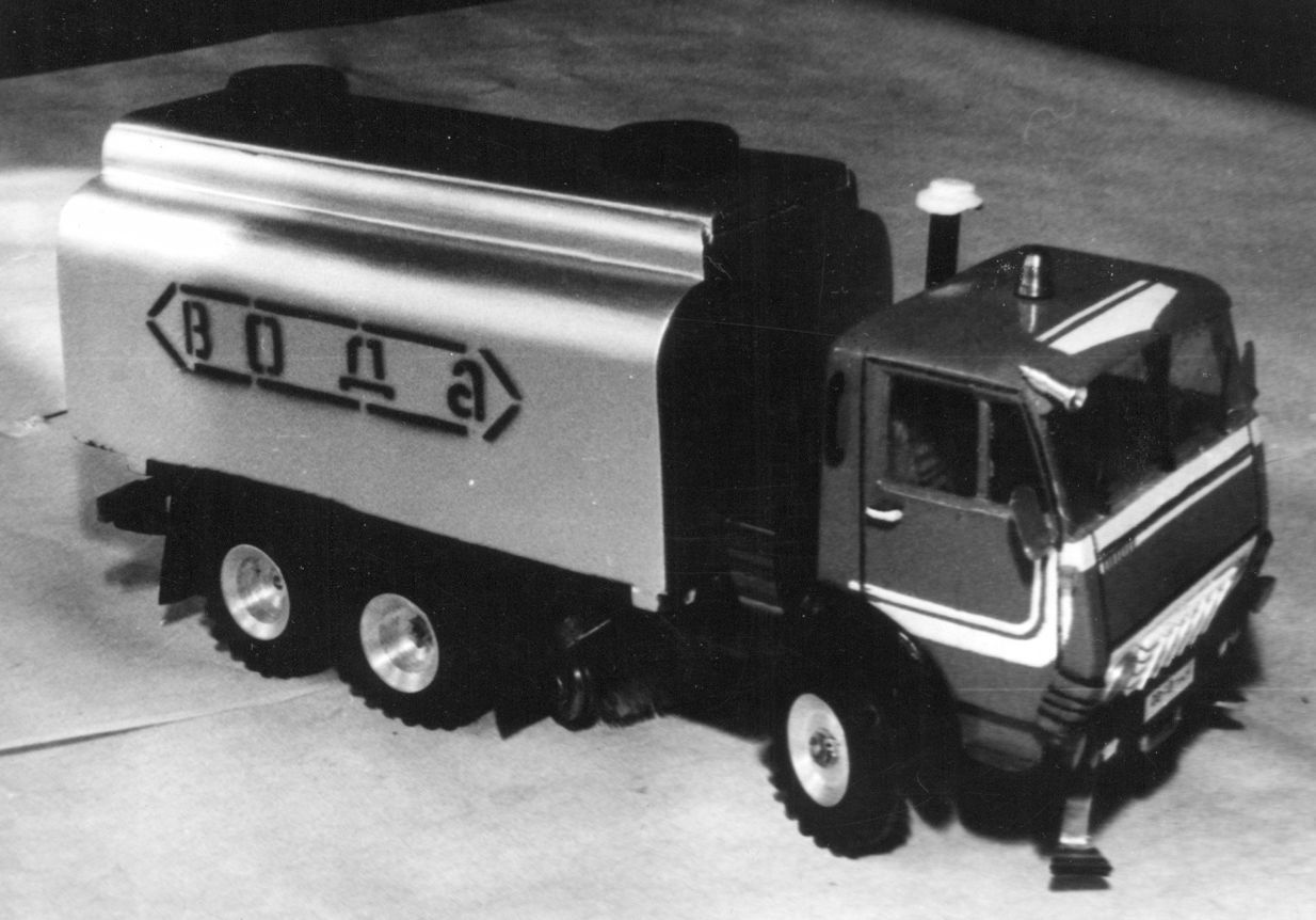 Modeling in the USSR - KAMAZ models made by schoolchildren - Kamaz, Car modeling, Modellers, the USSR, Retro, Modeling, Pupils, Child development, Longpost