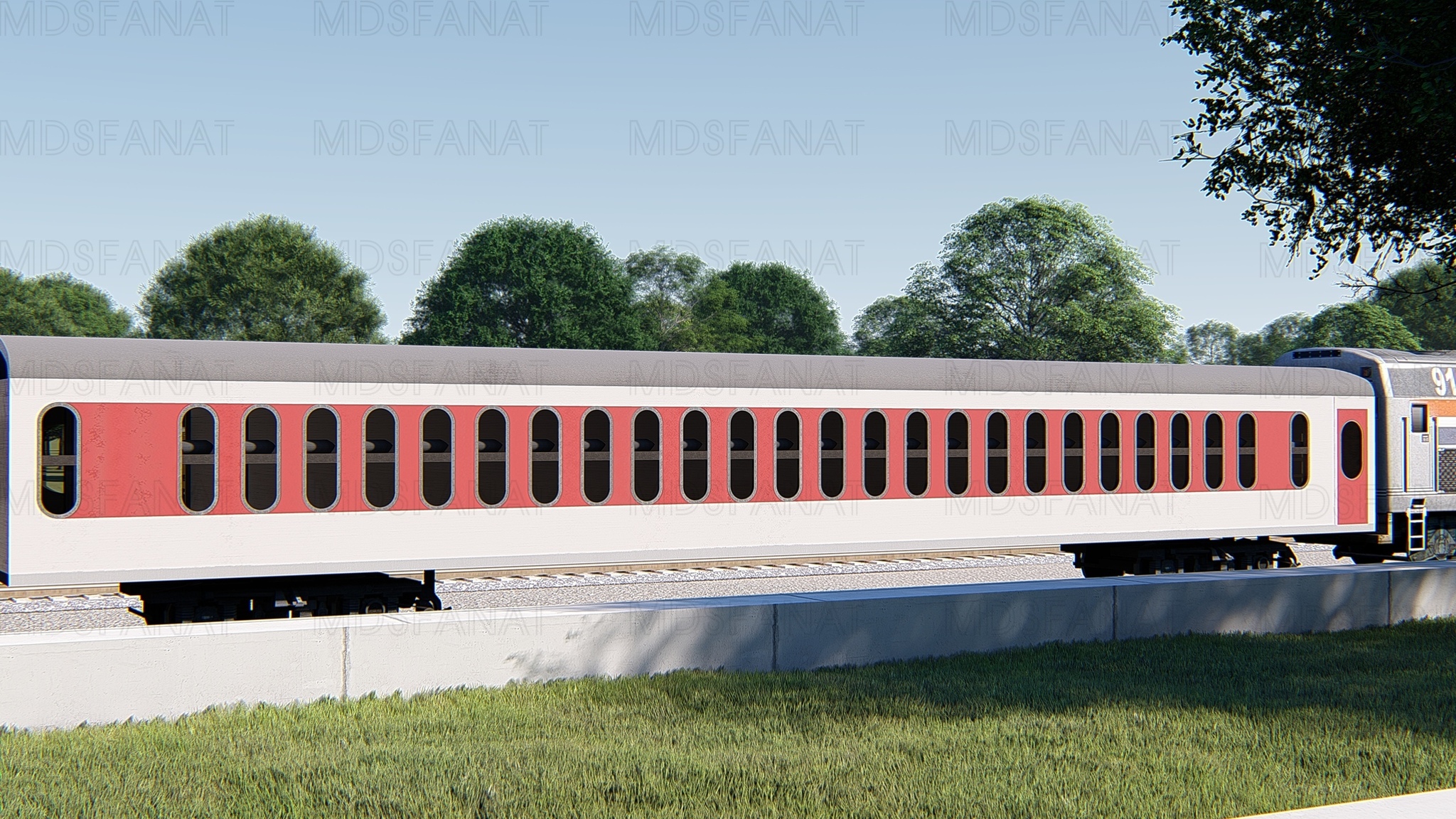 New capsule car to replace reserved seat - My, Russian Railways, Railway carriage, 3D modeling, Longpost