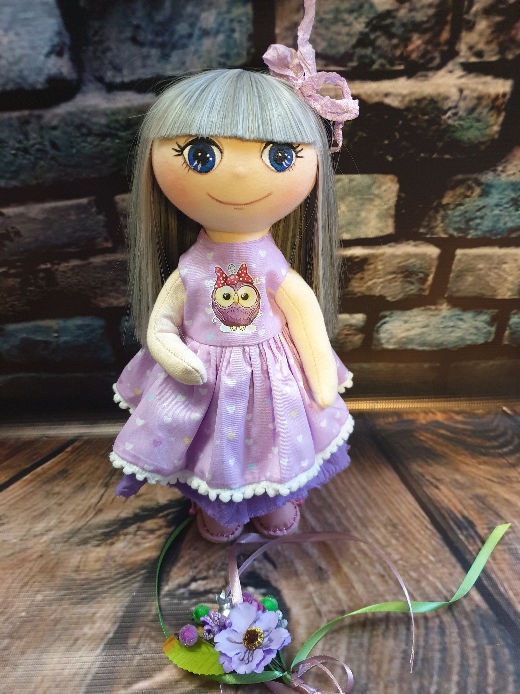 Handmade doll - Handmade dolls, Doll, Toys, Author's toy, Presents, Souvenirs, With your own hands, Handmade, Longpost