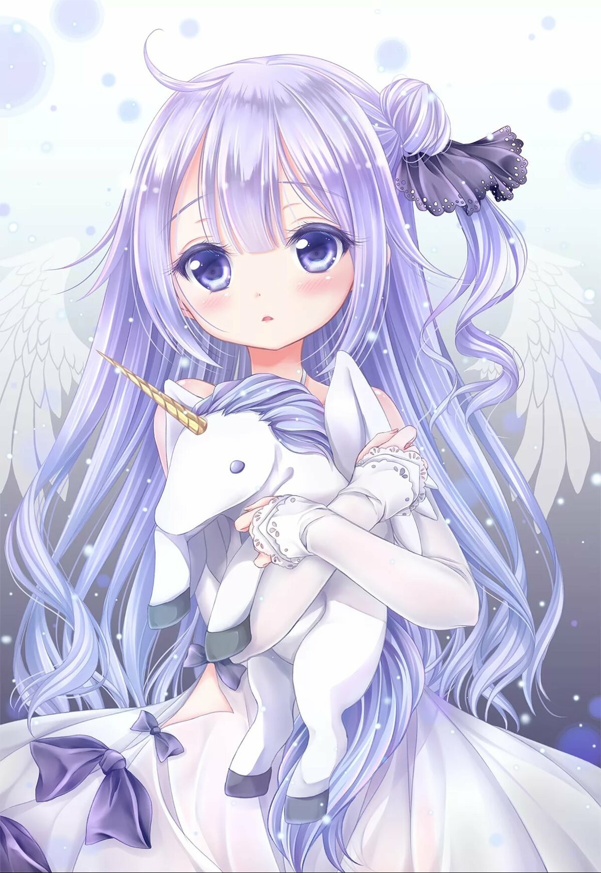 Unicorn - Anime art, Art, Azur lane, Hms Unicorn, Loli, A selection, Longpost