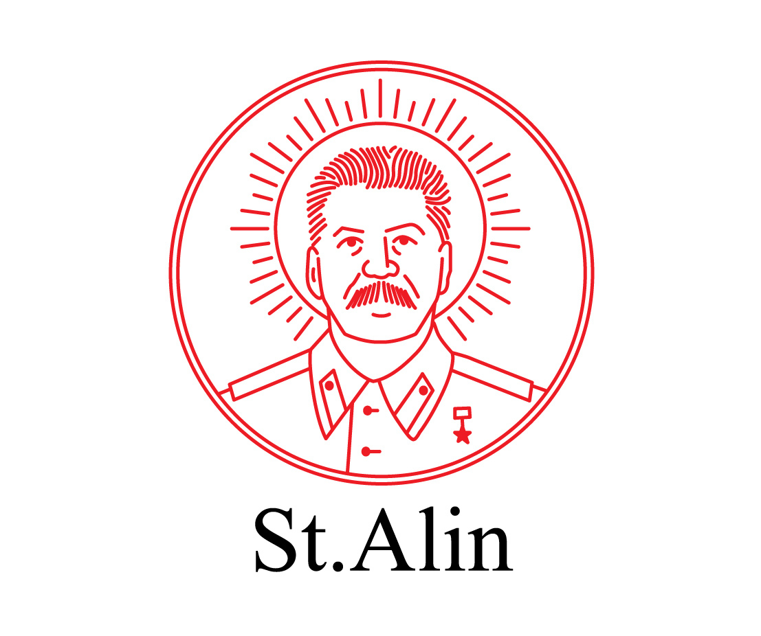 St.Alin - My, Stalin, Illustrations