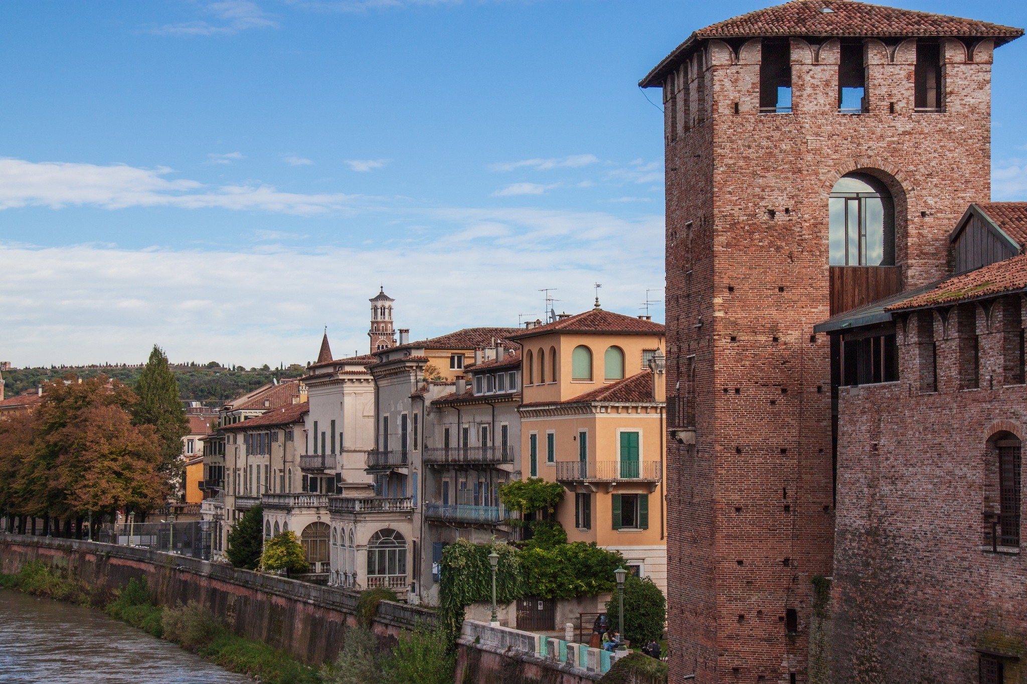 Verona from the heights of the Lamberti Tower. - My, Canon 500D, Italy, Longpost