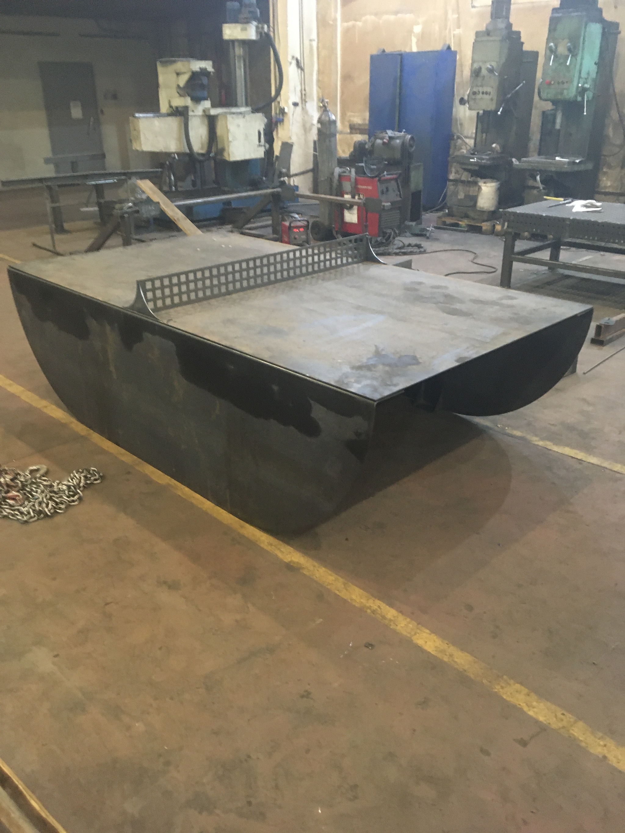 Tennis table. - My, Metal, Production, Sport, Longpost