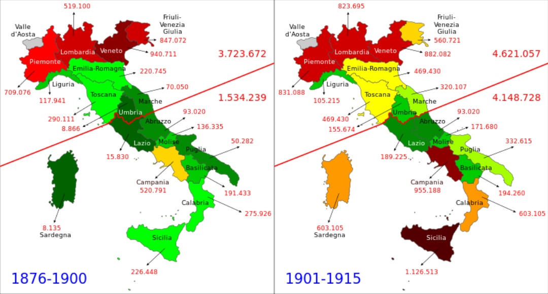 Смена магнитных полюсов итальянской экономики. Часть вторая. - Cat_cat, История, Длиннопост, Италия, Экономика, 19 век, 20 век