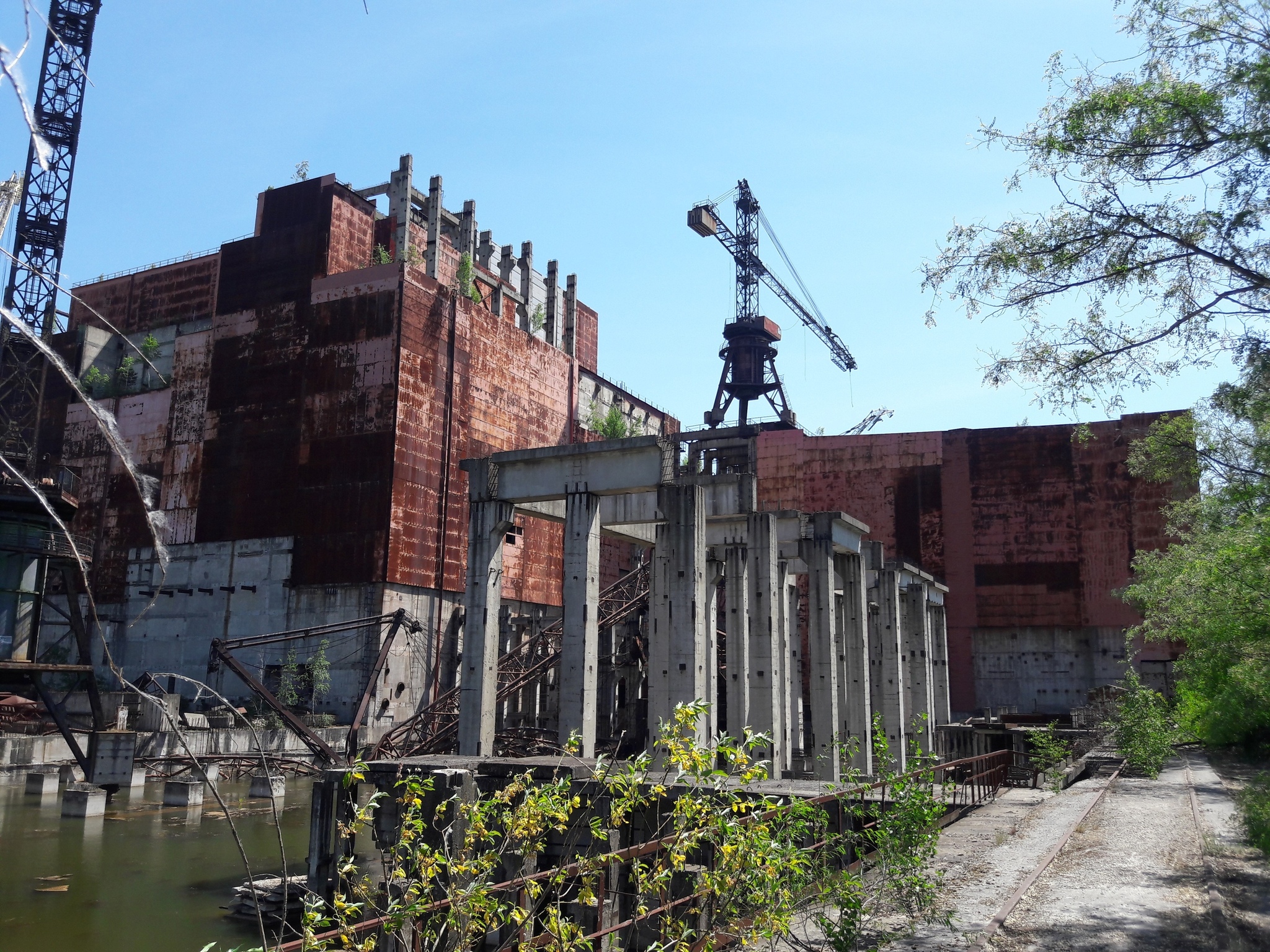 Penetrated into the power unit of the Chernobyl nuclear power plant. Unfinished reactor of the third stage - My, Chernobyl, Chernobyl, Pripyat, Kreosan, Video, Longpost