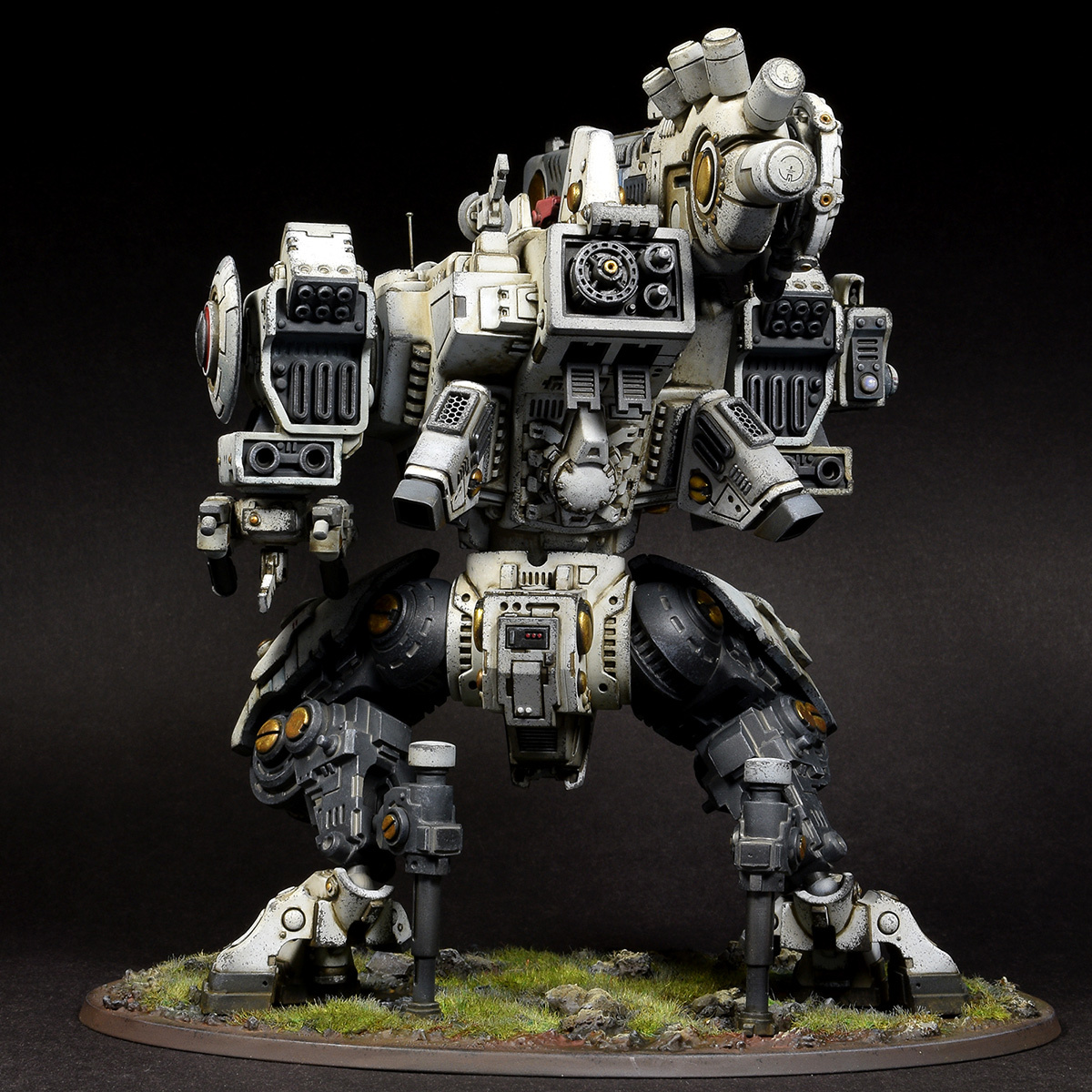 KV128 STORMSURGE, Warhammer 40k | - Моё, Моделизм, Warhammer 40k, Миниатюра, Wh miniatures, Длиннопост, Tau