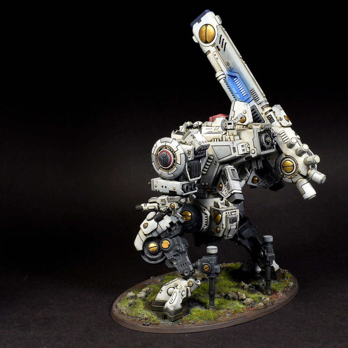 KV128 STORMSURGE, Warhammer 40k | - Моё, Моделизм, Warhammer 40k, Миниатюра, Wh miniatures, Длиннопост, Tau