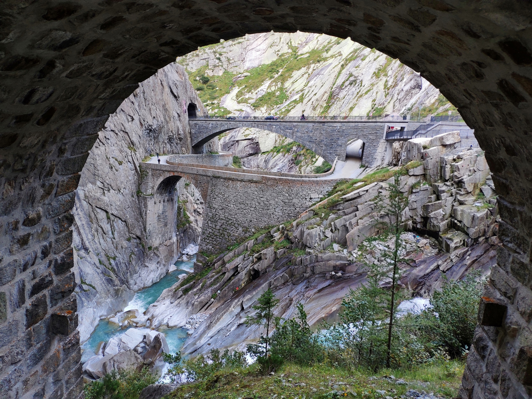 Theofelsbrucke. Damn bridge. - My, Devil's bridge, Suvorov, Switzerland, Longpost