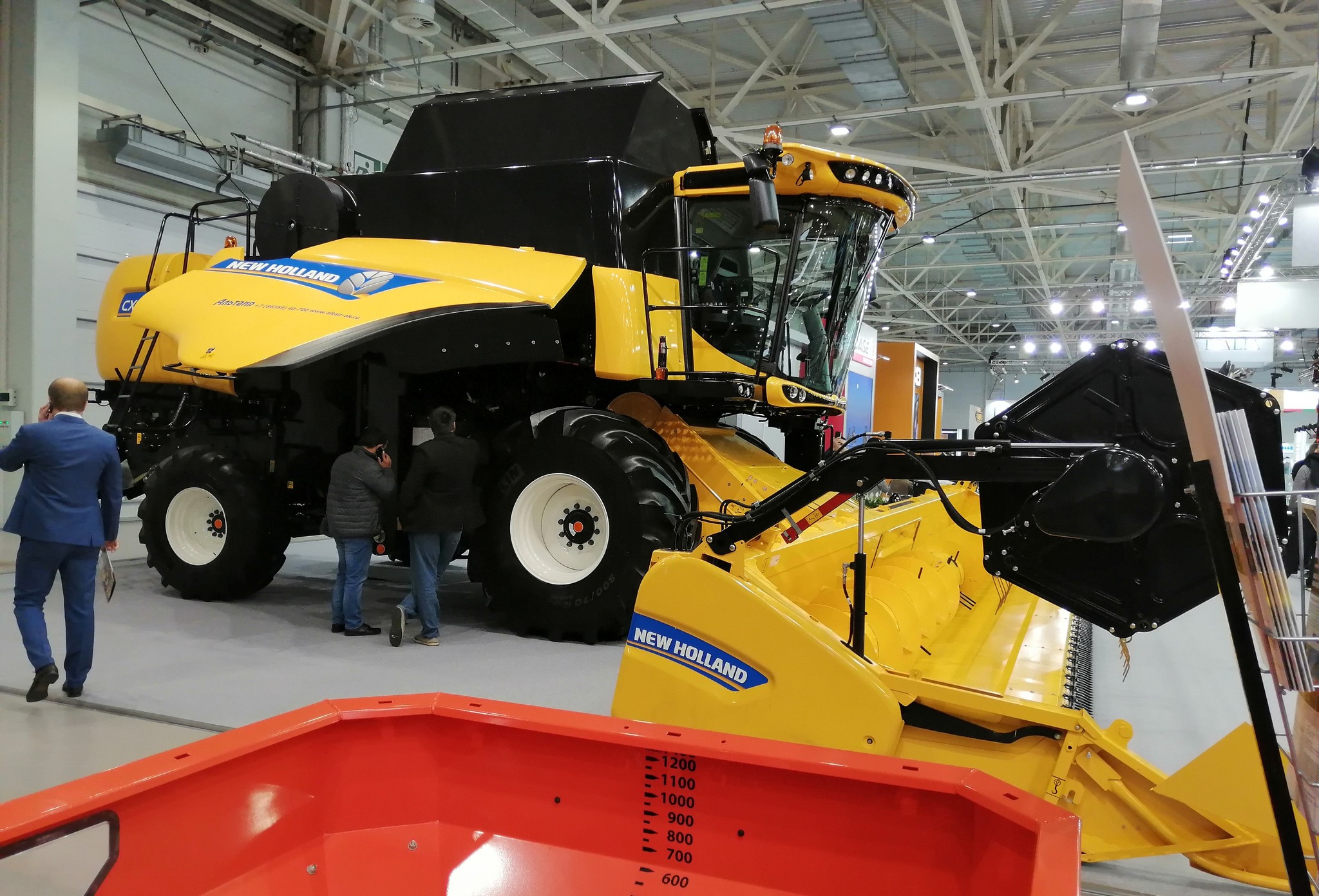 Exhibition YugAgro - 2019 - My, Сельское хозяйство, Agronomy, Technologies, Exhibition, Krasnodar, Tractor, Combine harvester, Video, Longpost