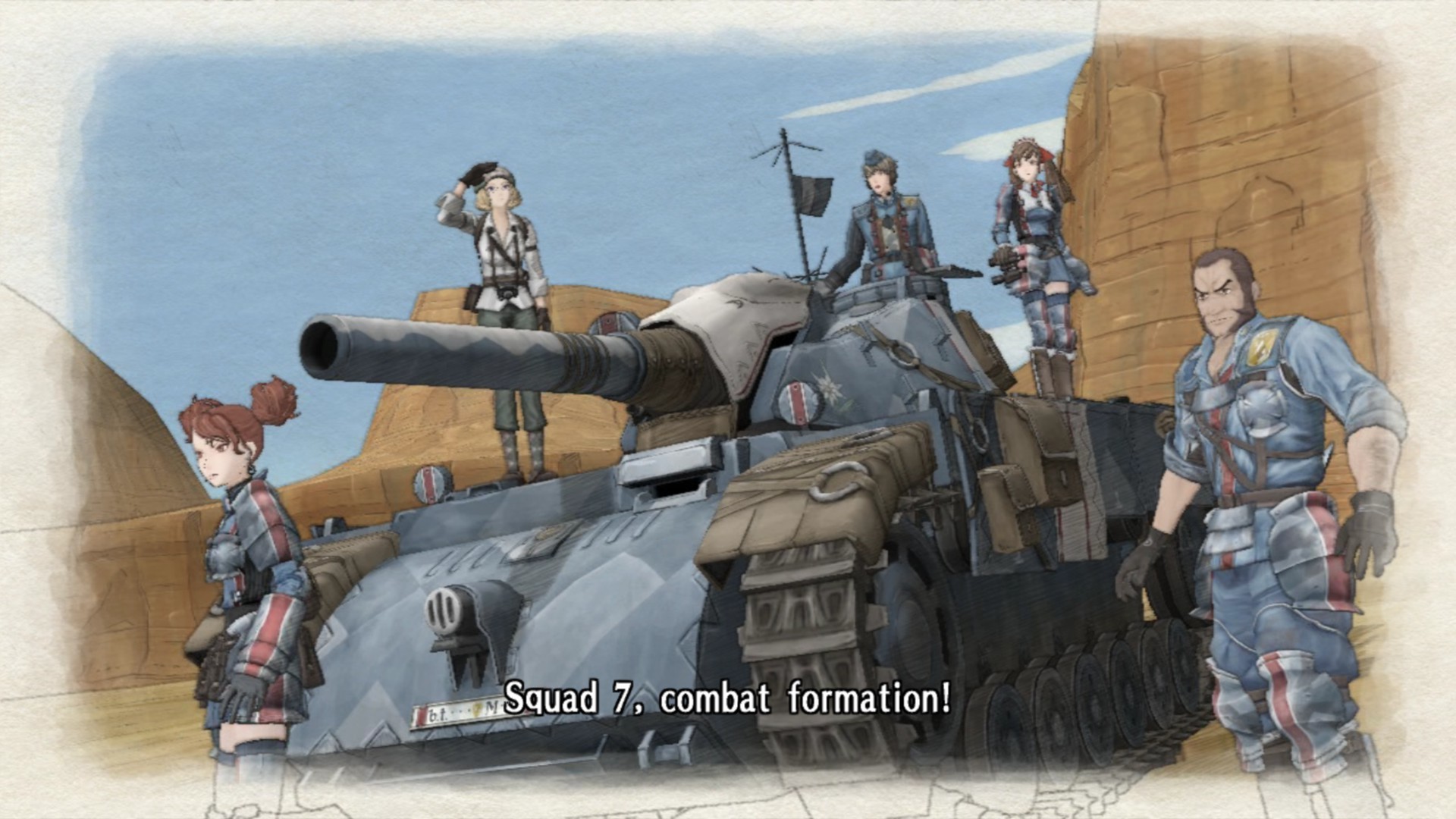 Valkyria Chronicles или война – дело молодых. | Пикабу