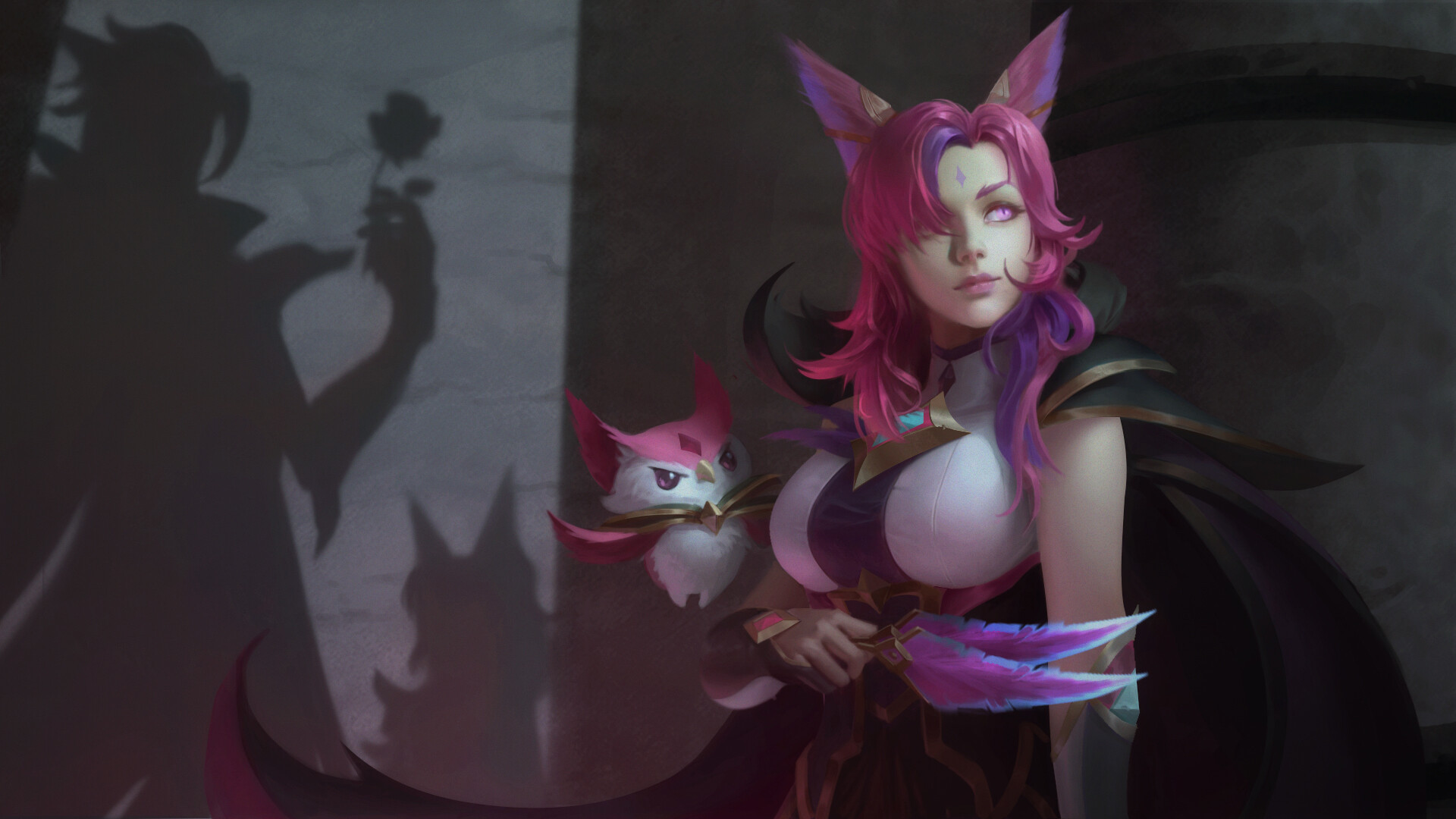 Xayah - Art, Game art, Drawing, League of legends, LOL, Xayah, Games, Artstation