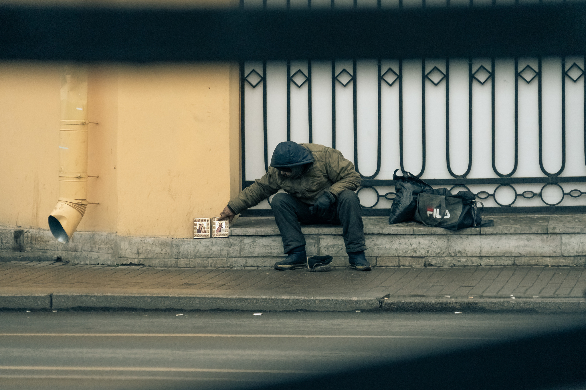 Sennaya Square this morning - My, Sennaya Square, Morning, Saint Petersburg, People, Longpost, The photo