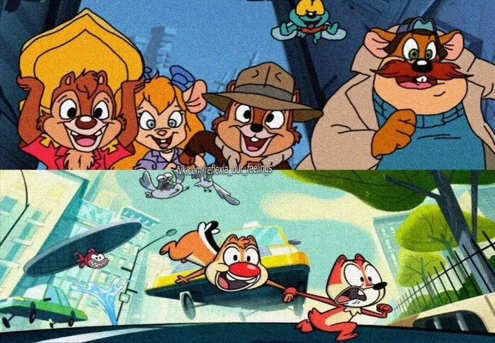 Cartoons and their reboots. - Restart, Prostokvashino, Chip and Dale, DuckTales, Repeat, Longpost, Cartoons