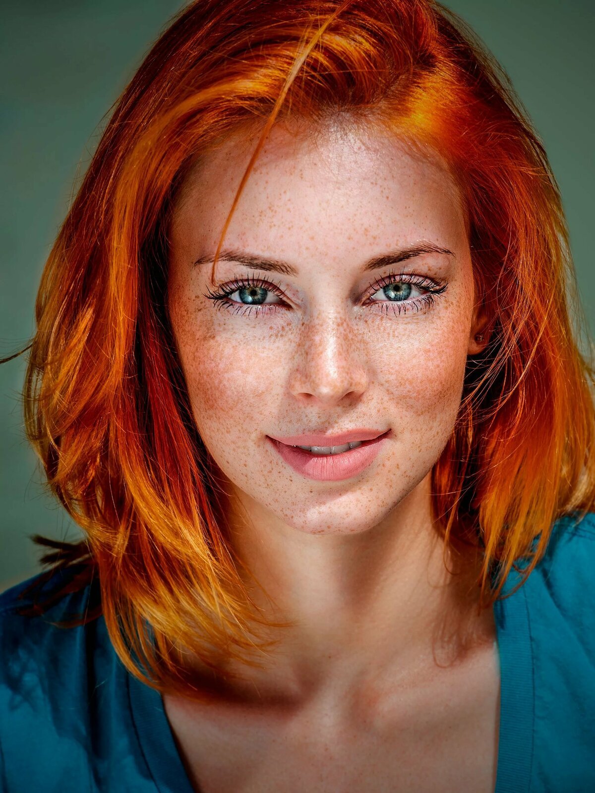 On this November day, sunshine is in your feed. - Redheads, Freckles, Girls, Longpost