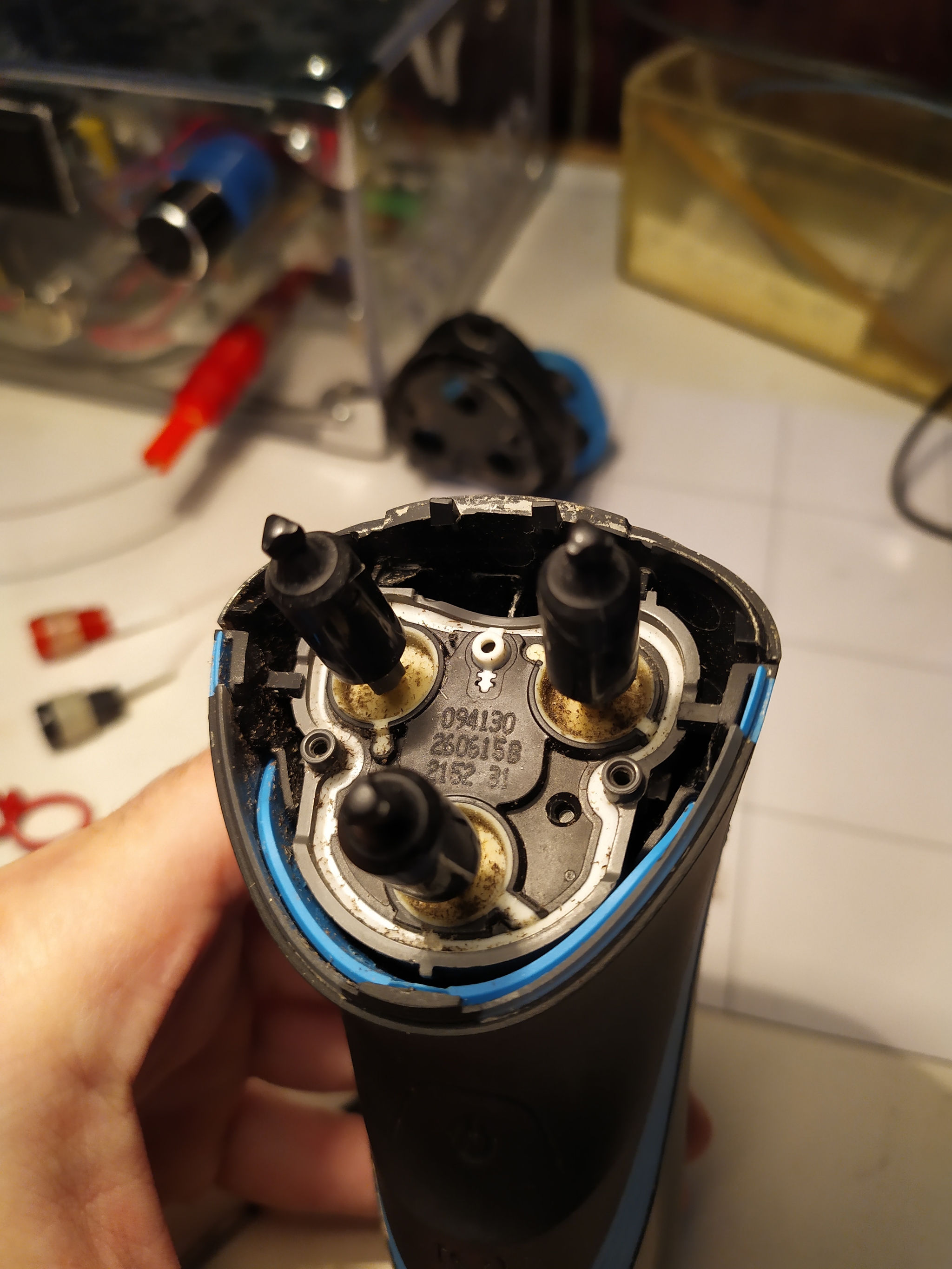 Repair of Phillips Aquatouch AT750 electric razor - My, Repair, electric shaver, Repair of equipment, Longpost