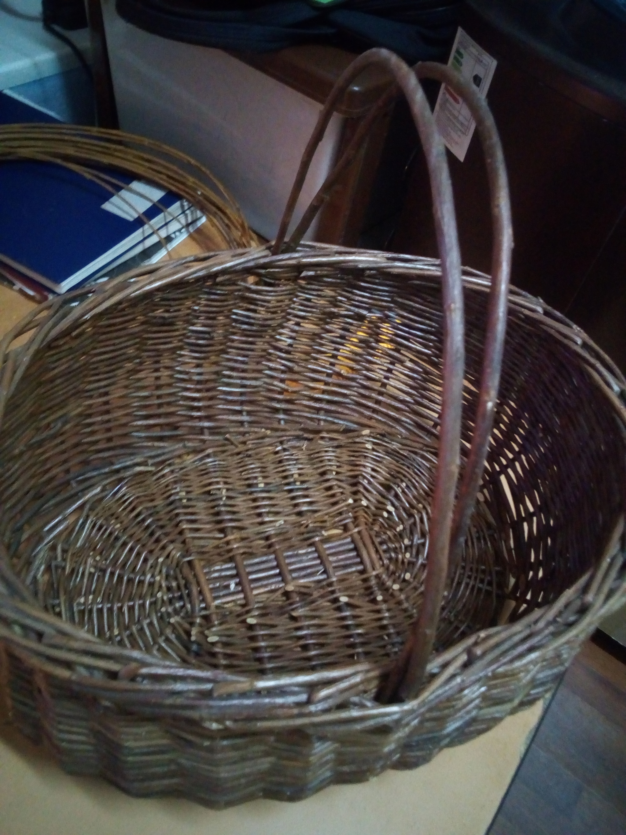 LET'S MAKE A HANDLE! - My, Weaving, Basket, Longpost, Needlework with process, Craft