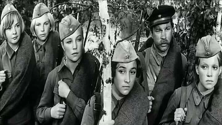 And the dawns here are quiet - The Great Patriotic War, Soviet cinema, Memory, Longpost