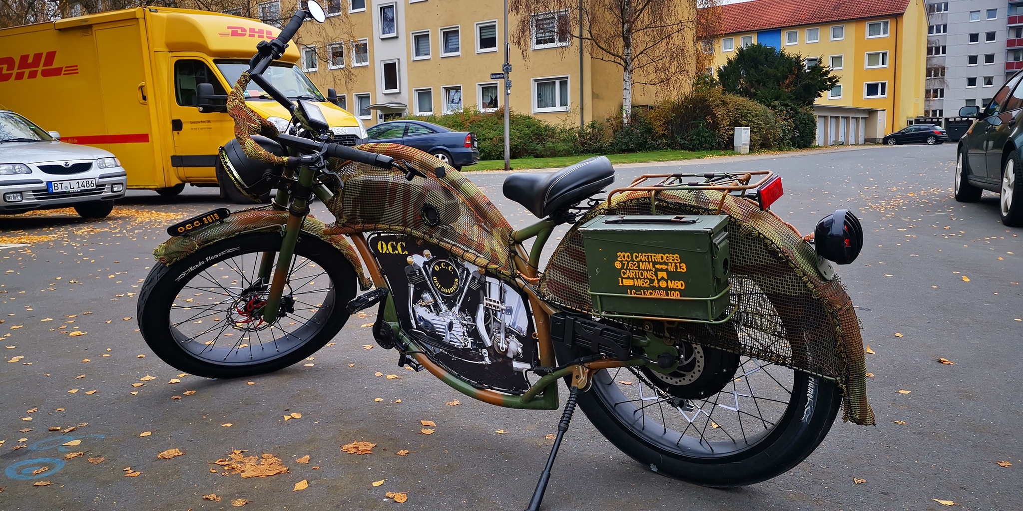 A real bike! - My, Moto, A bike, Germany, Needlework, Outlook, Longpost