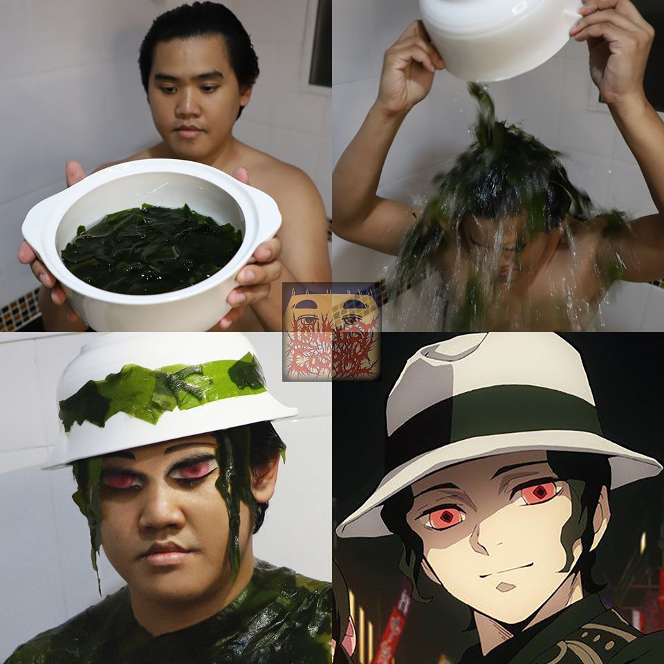 Lowcost cosplay по Kimetsu No Yaiba - Lowcost cosplay, Косплей, Аниме, Kimetsu no Yaiba, Nezuko Kamado, Tanjirou Kamado, Agatsuma Zenitsu, Длиннопост