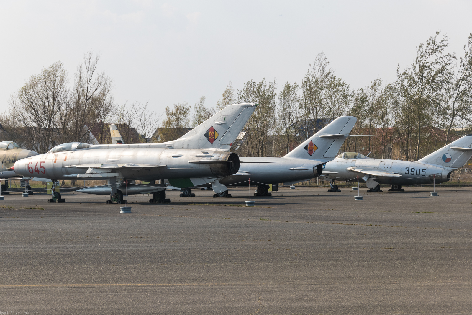 MIG-21F-13. German exhibit. - GDR, MiG-21F-13, Longpost