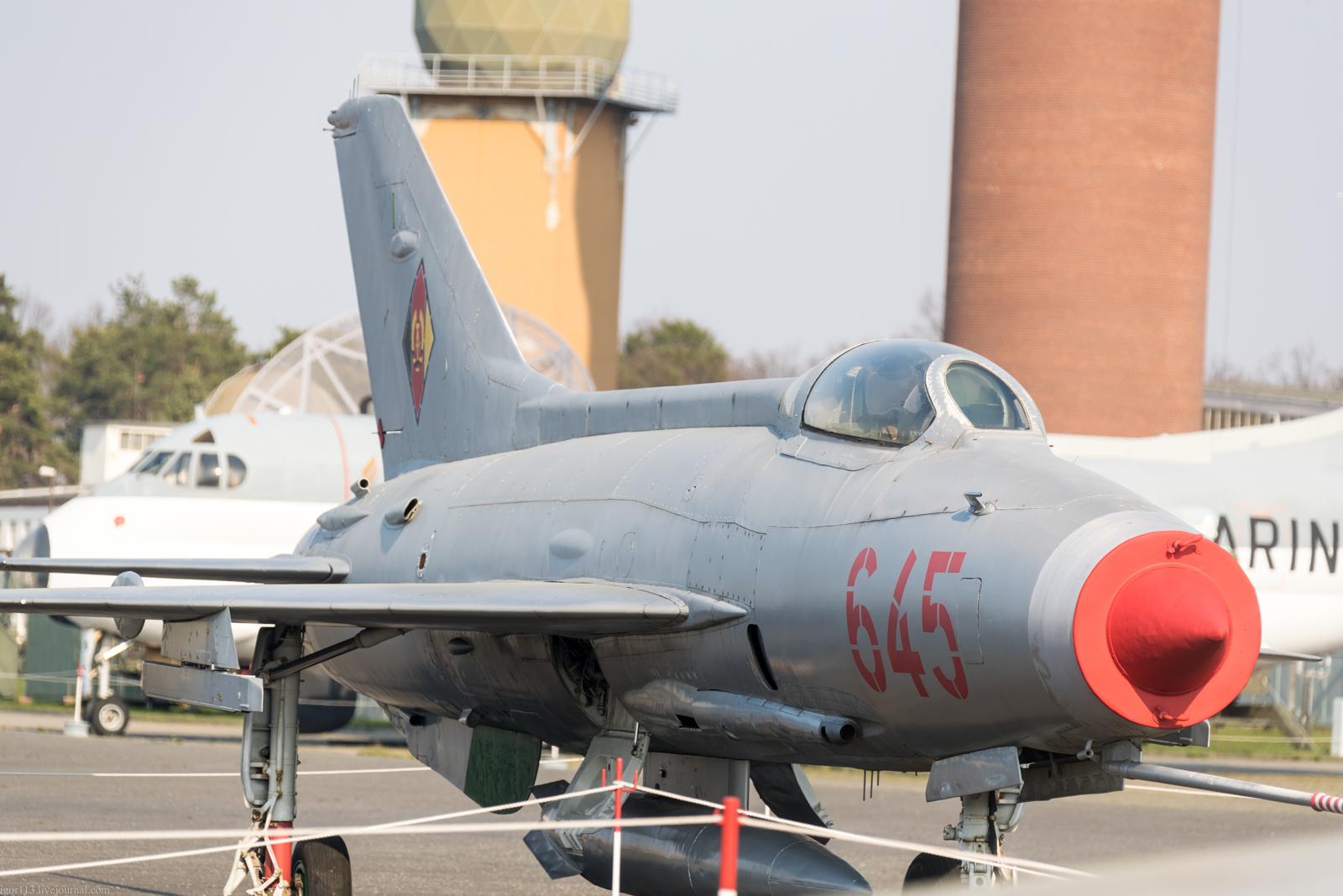 MIG-21F-13. German exhibit. - GDR, MiG-21F-13, Longpost