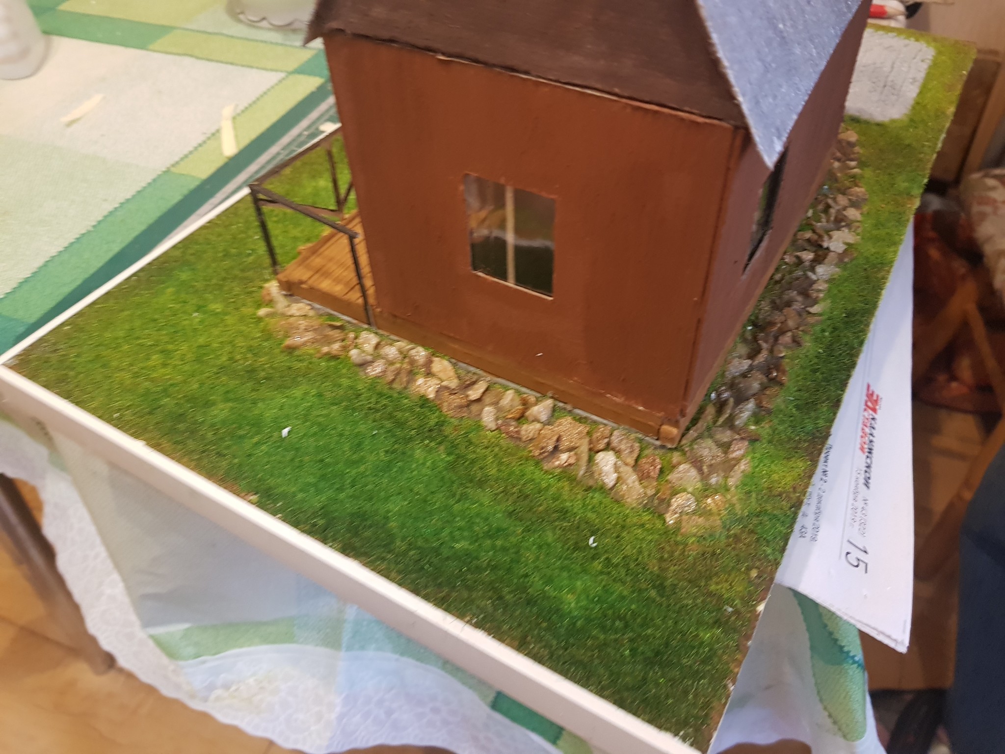 Layout. Making a wedding gift. - My, Modeling, Diorama, Presents, Layout, Longpost