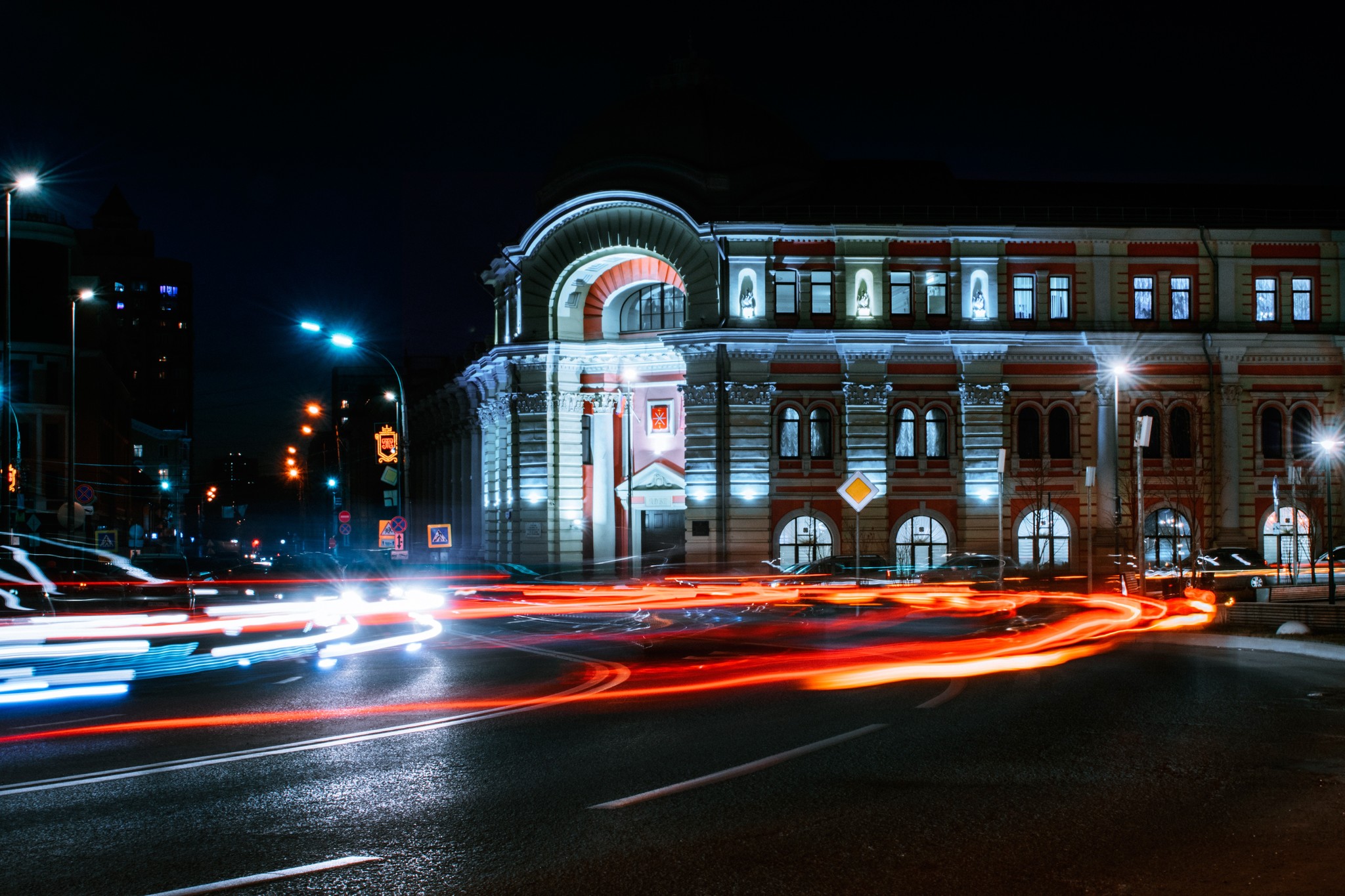 Night Tula - My, Tula, Beginning photographer, The photo, Night shooting, Longpost