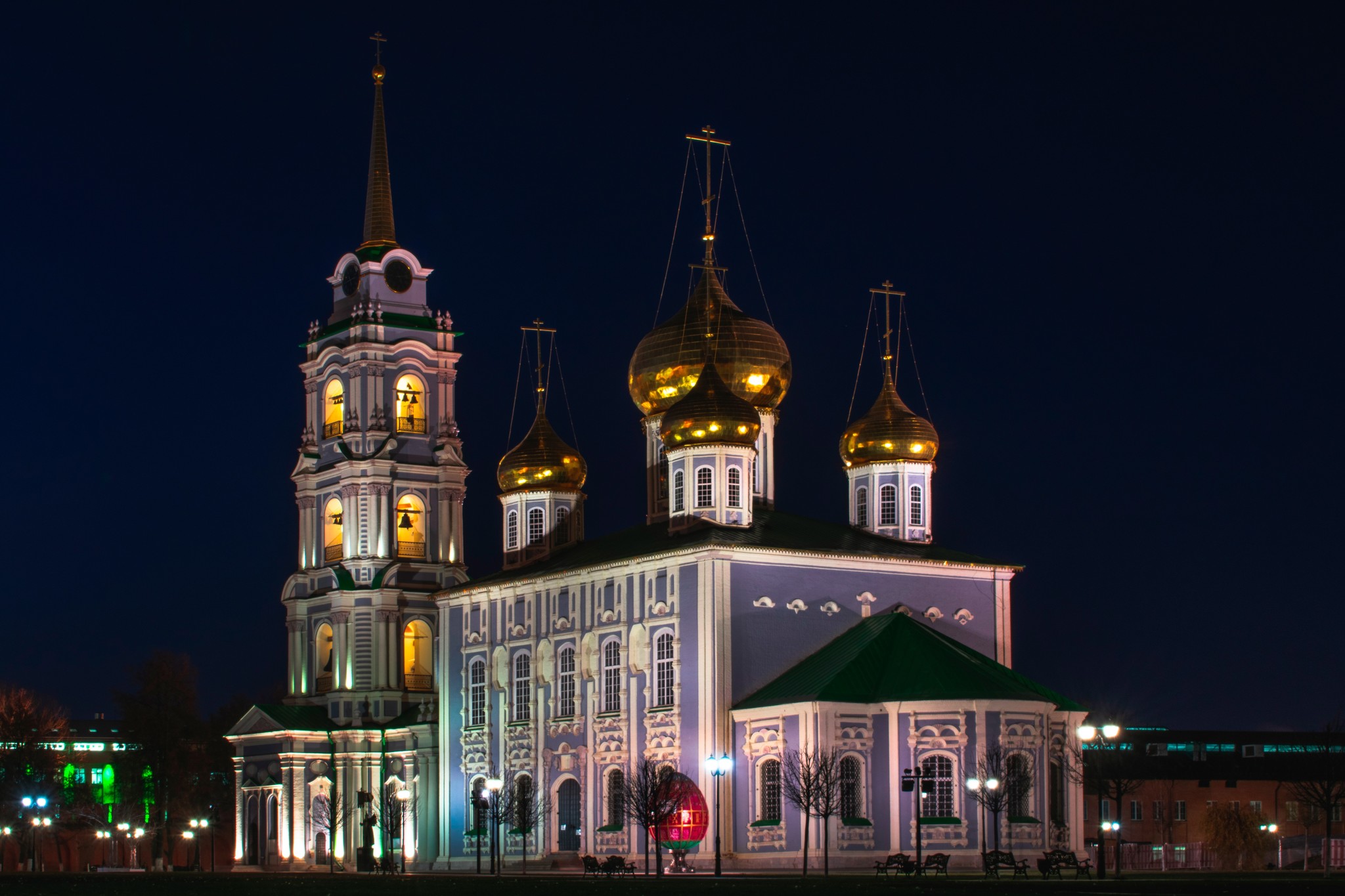 Night Tula - My, Tula, Beginning photographer, The photo, Night shooting, Longpost