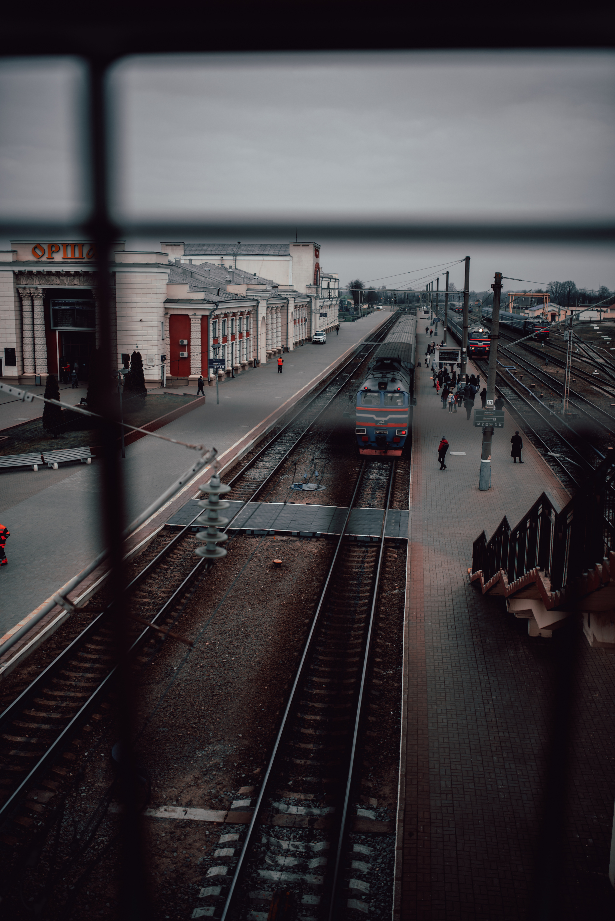 Orsha - My, Orsha, Vitebsk, Republic of Belarus, Nature, Railway station, A train, The photo, Longpost