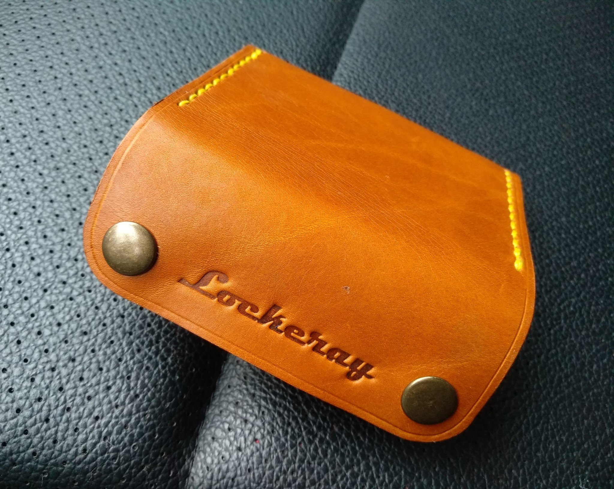 Wusi-pusi wallet - My, Leather products, Wallet, Leather craft, Longpost