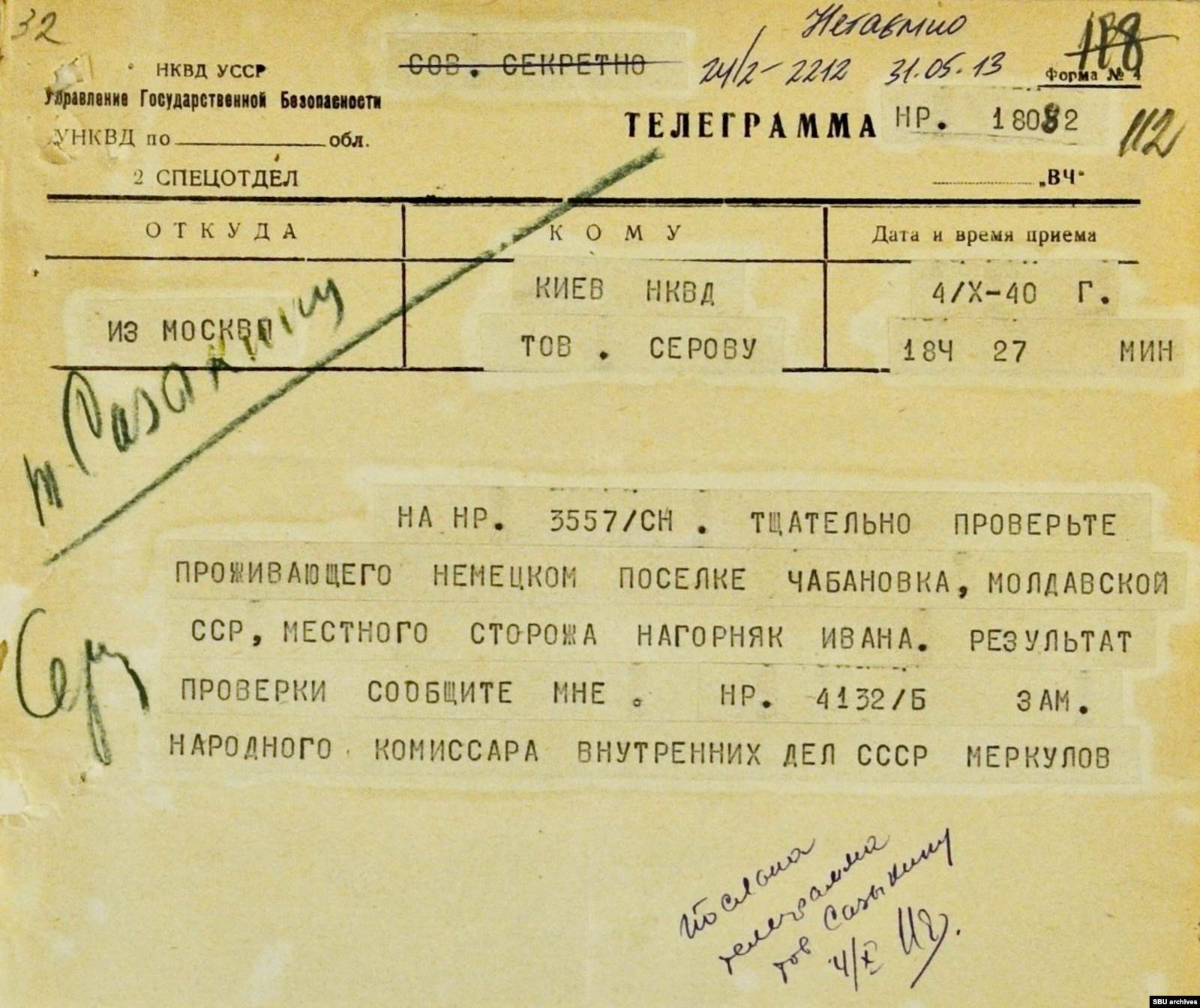 Как НКВД расследовал надругательство  над портретом Гитлера - Нквд, СССР, Германия, Портрет, Адольф Гитлер, Сторож, Молдова, 1940, Длиннопост