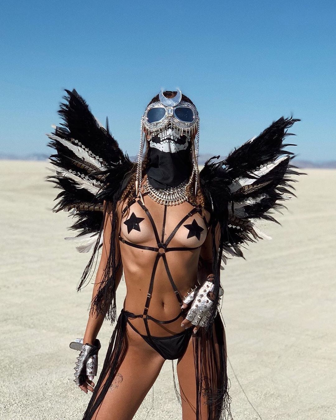 Девушки с фестиваля Burning Man (Клубничка) часть 2 - NSFW, Burning Man, Девушки, Фотография, Фестиваль, Длиннопост, 2019