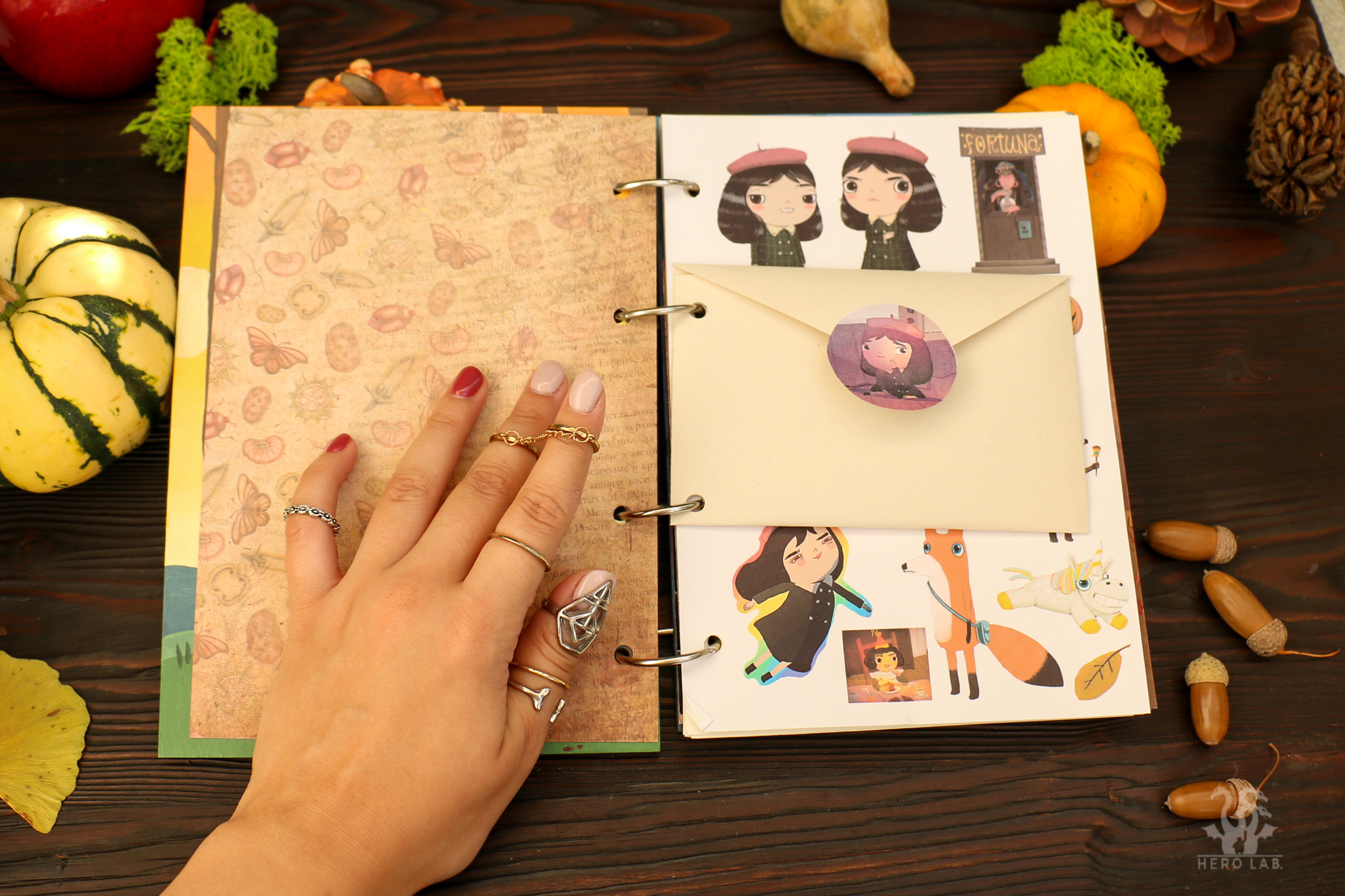 Notepad with Little Misfortune - My, Handmade, Notebook, Game art, Polymer clay, Longpost