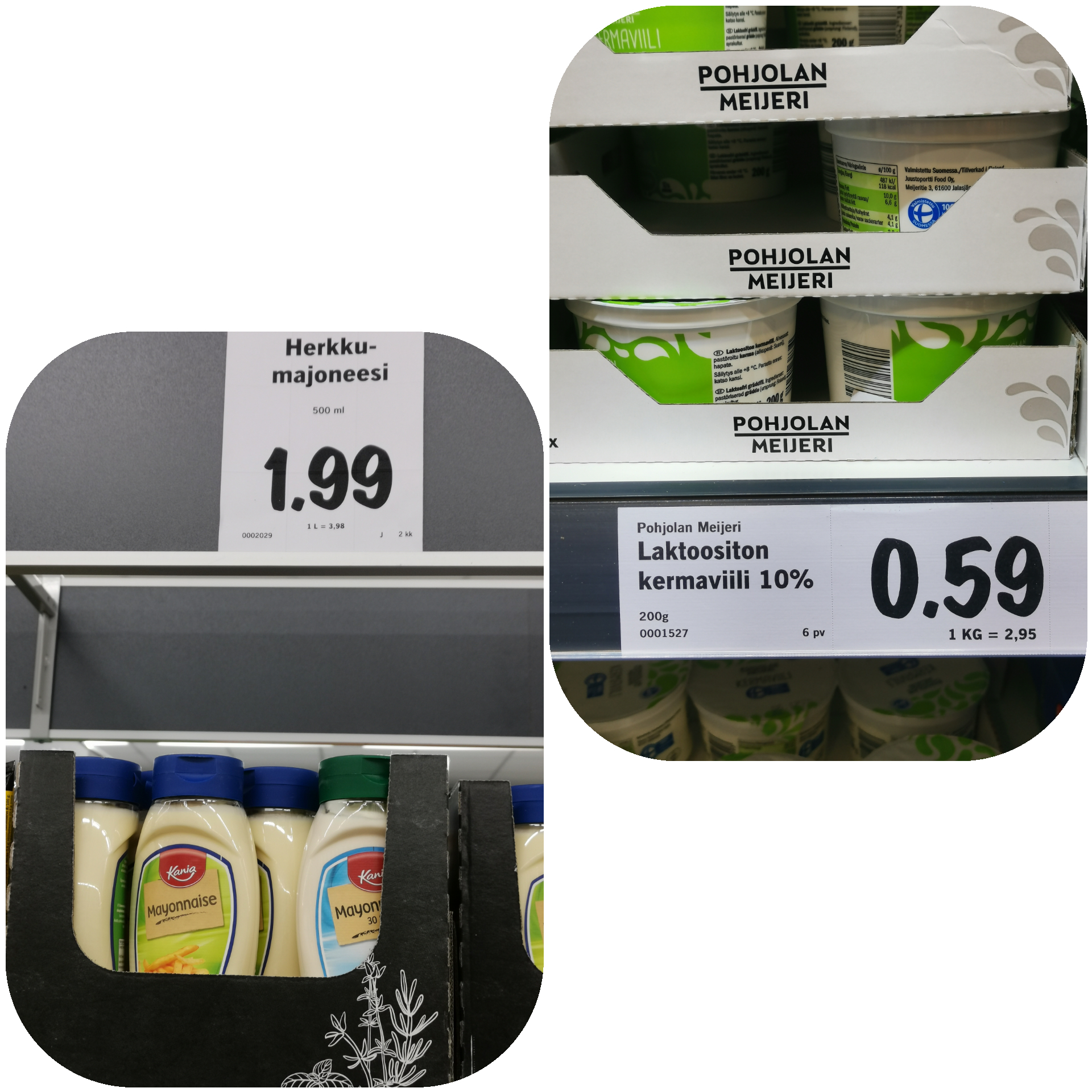 Grocery prices in Finland - My, Finland, Prices, Product Prices, Longpost